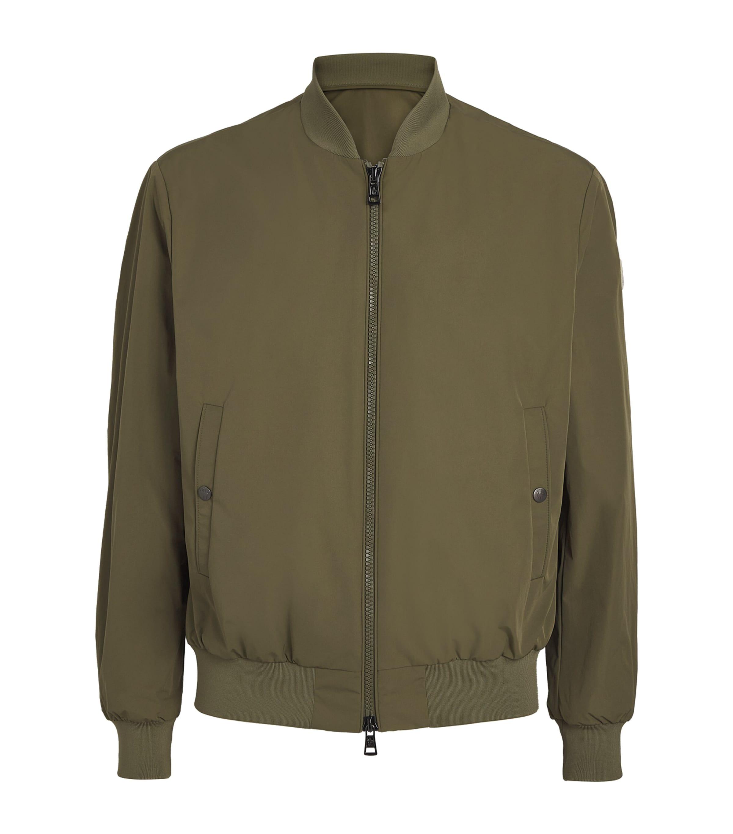 Moncler Grammont Bomber Jacket in Green for Men Lyst