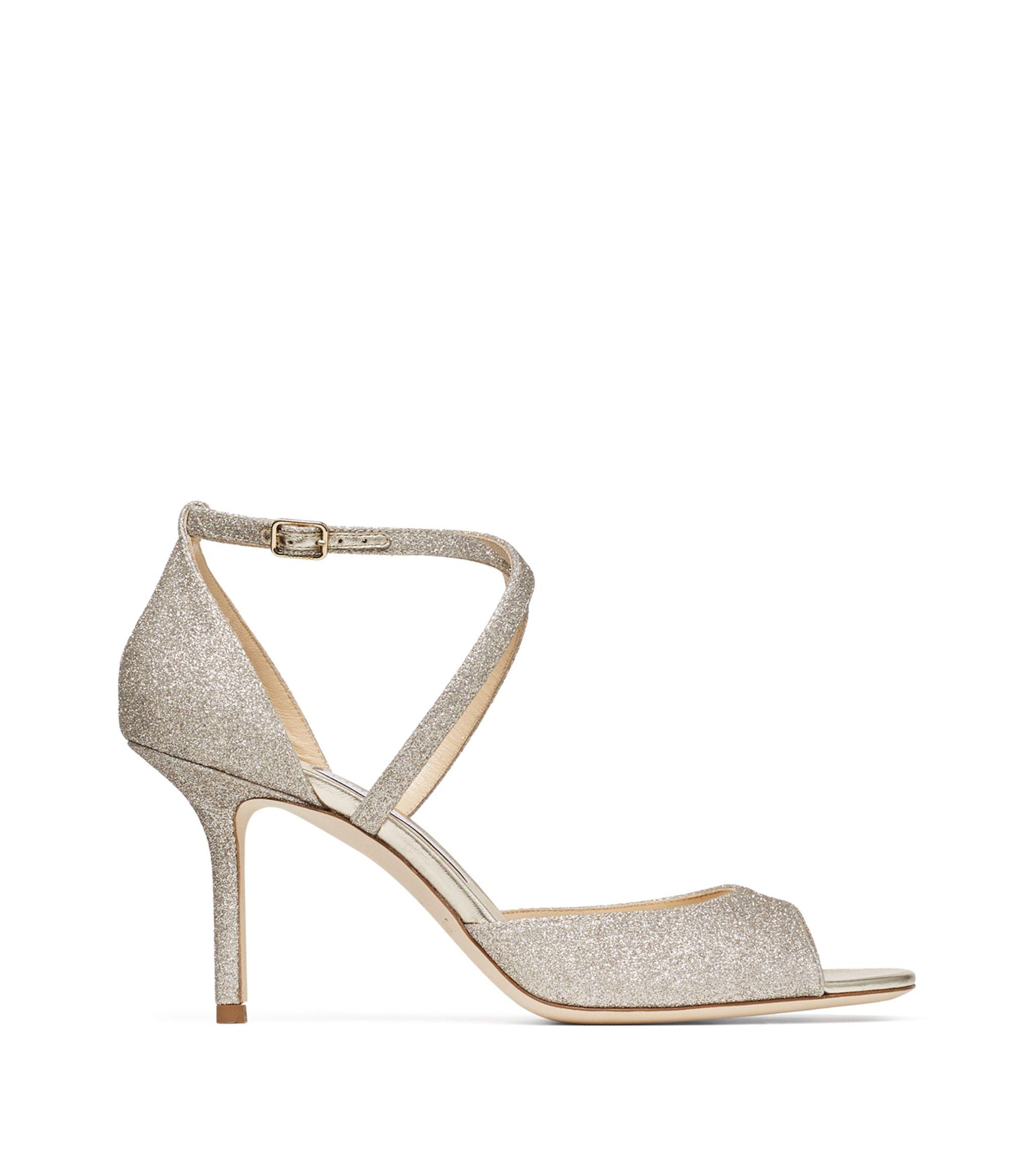 jimmy choo silver sandals sale