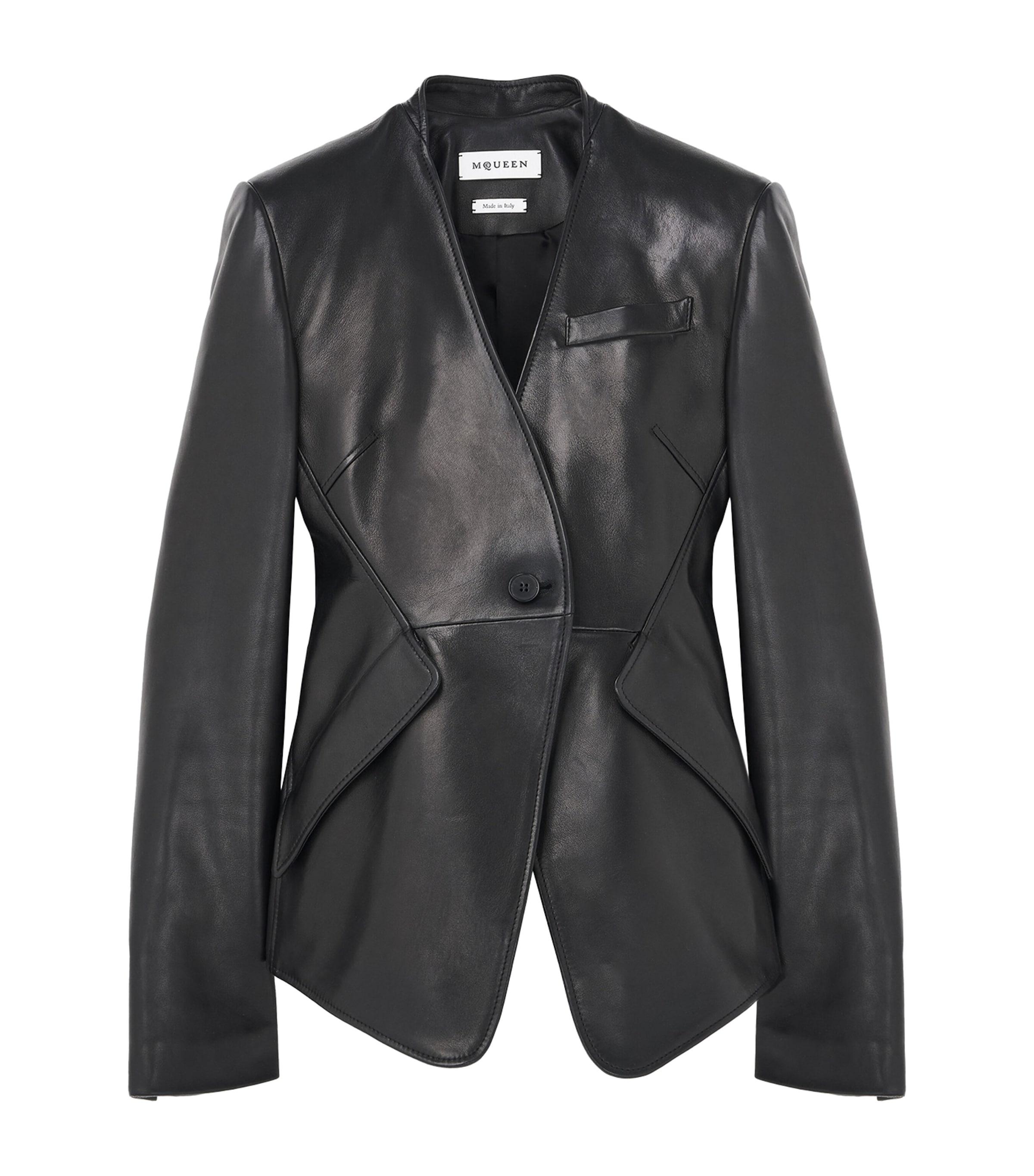 McQueen Leather jackets for Women | Online Sale up to 47