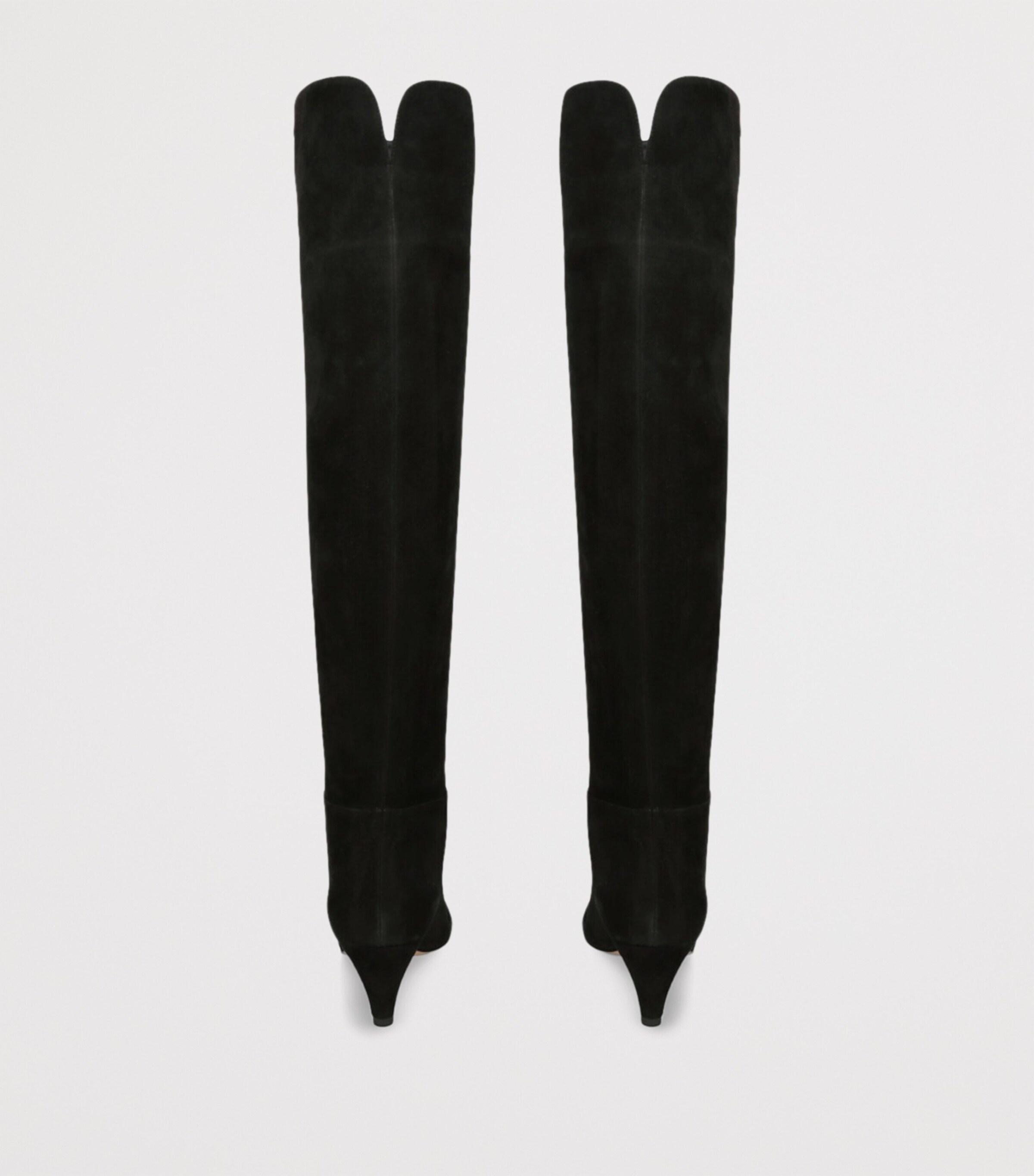 ブーツその他 GIANVITO ROSSI ELISE OVER-THE-KNEE BOOTS IN SUEDE Gianvito Rossi - Blush Suede Over-the-Knee Boots - 36.5