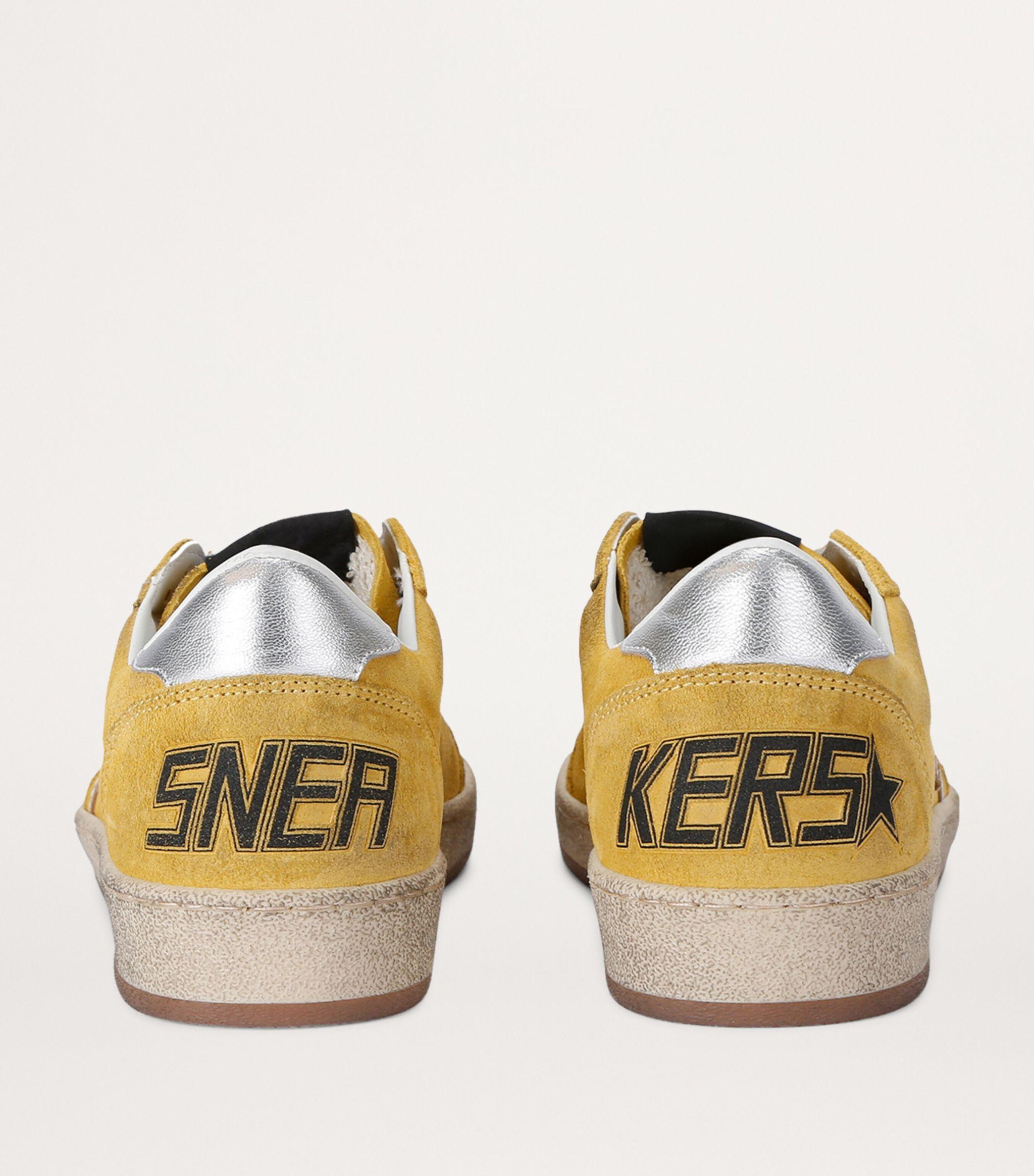 VIP【関税送料無料】希少 Golden  Ballstar Suede Star Golden Goose Ball Star Ltd With Suede Star And Textured