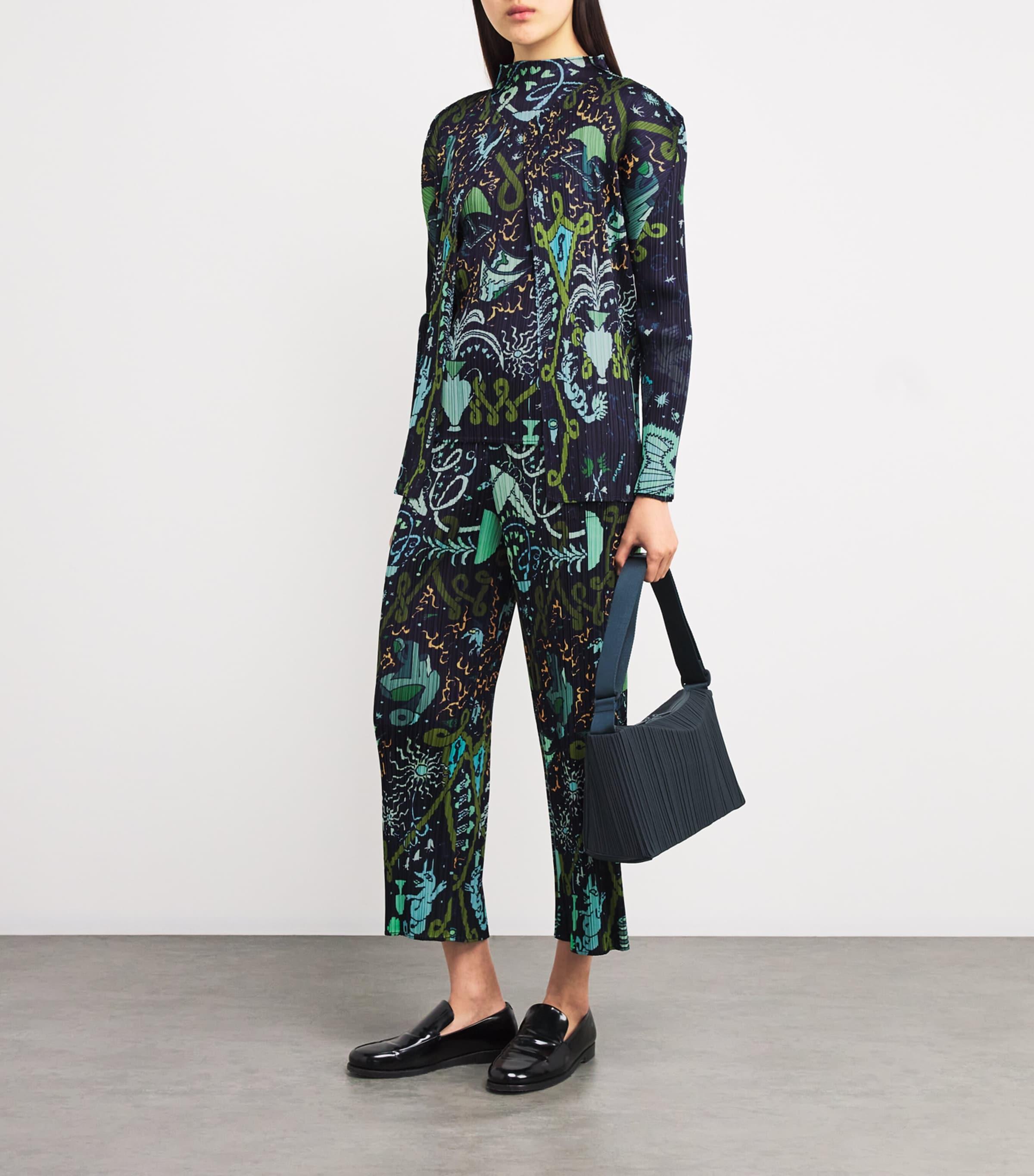 トップス PLEATS PLEASE Flower Printed Cardigan トップス PLEATS PLEASE Flower Printed Cardigan トップス