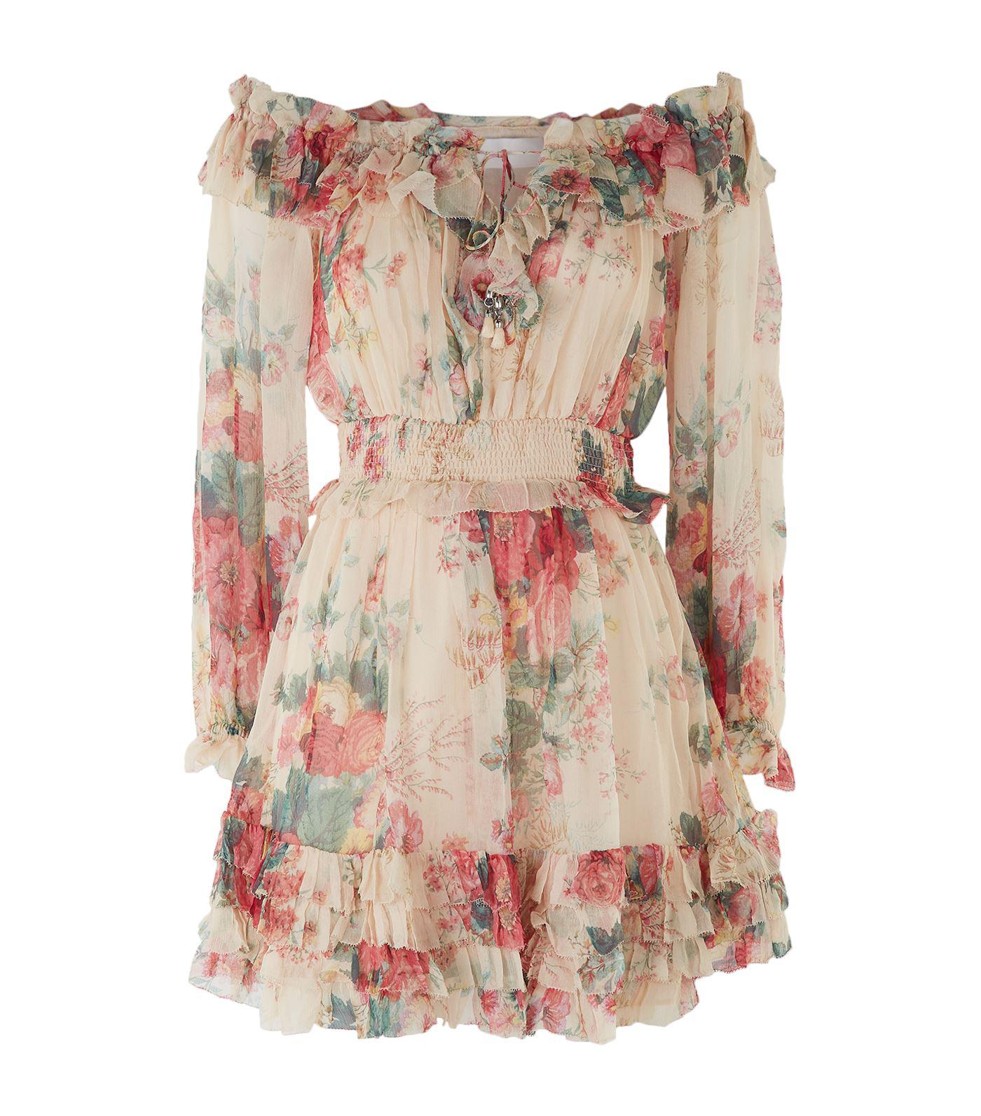 Zimmermann floral mini dress Clearance