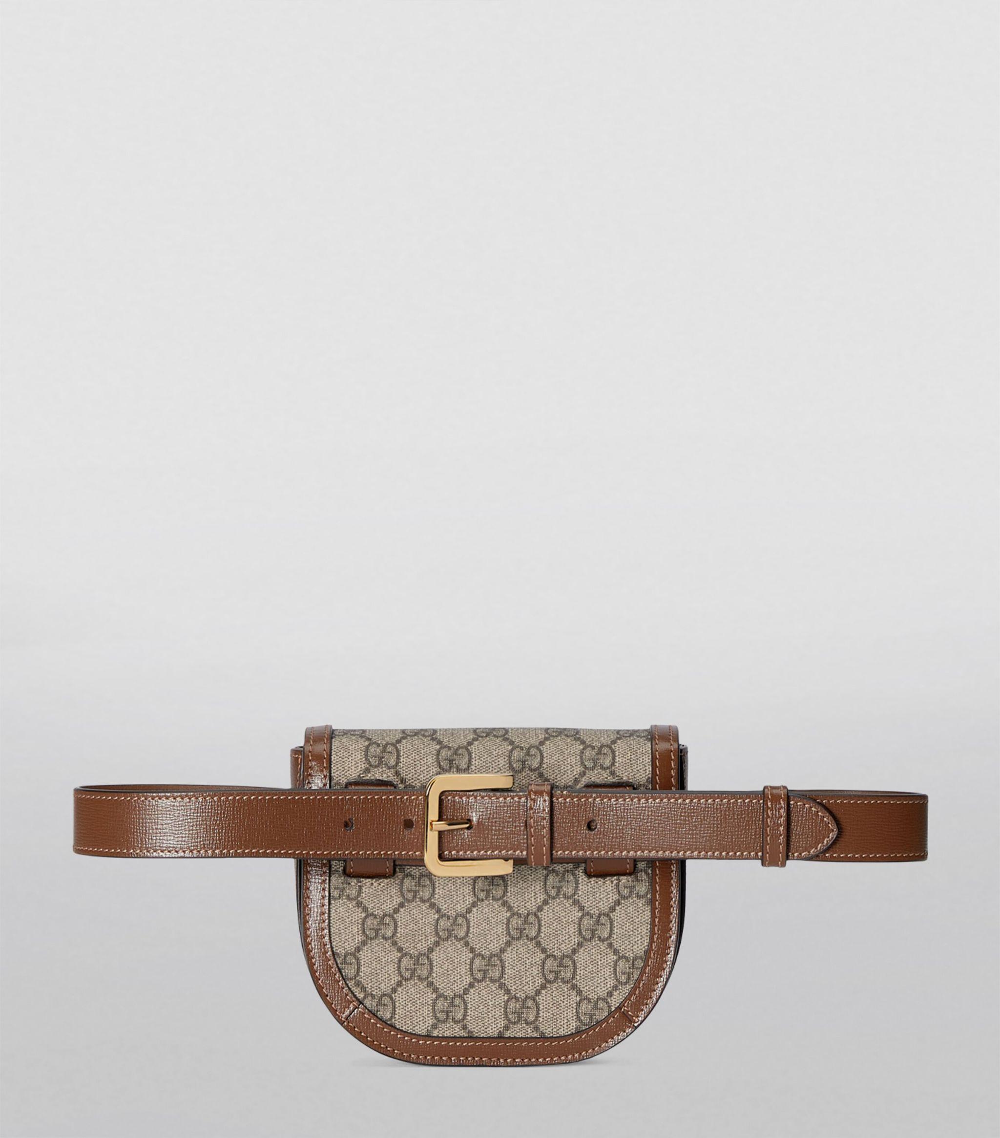 Gucci Horsebit 1955 Rounded Belt Bag in Brown Lyst UK