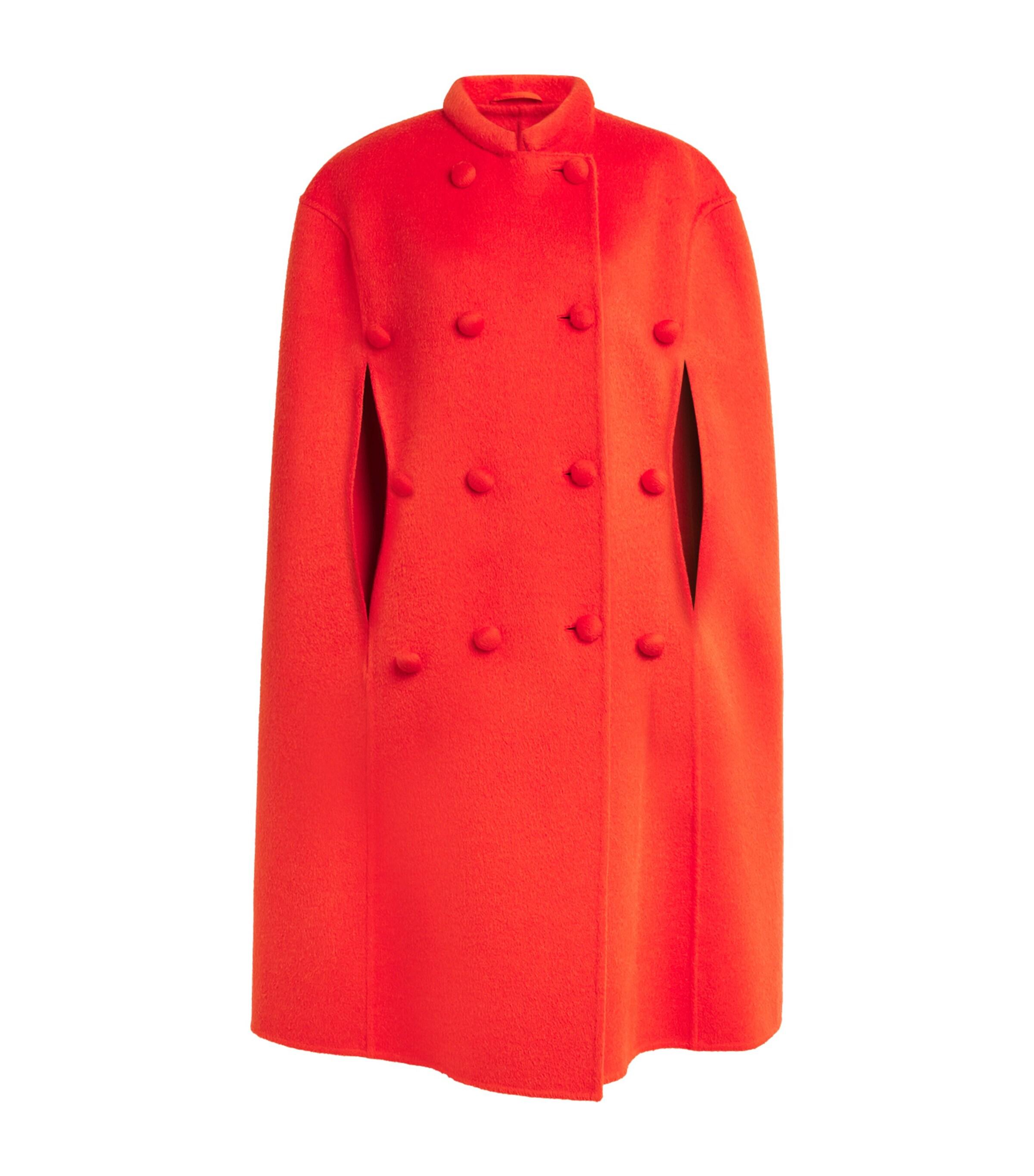 【送料&関税込】Jil Sander Black Wool Blend Cape Jil Sander wool-blend Poncho | Black | FARFETCH