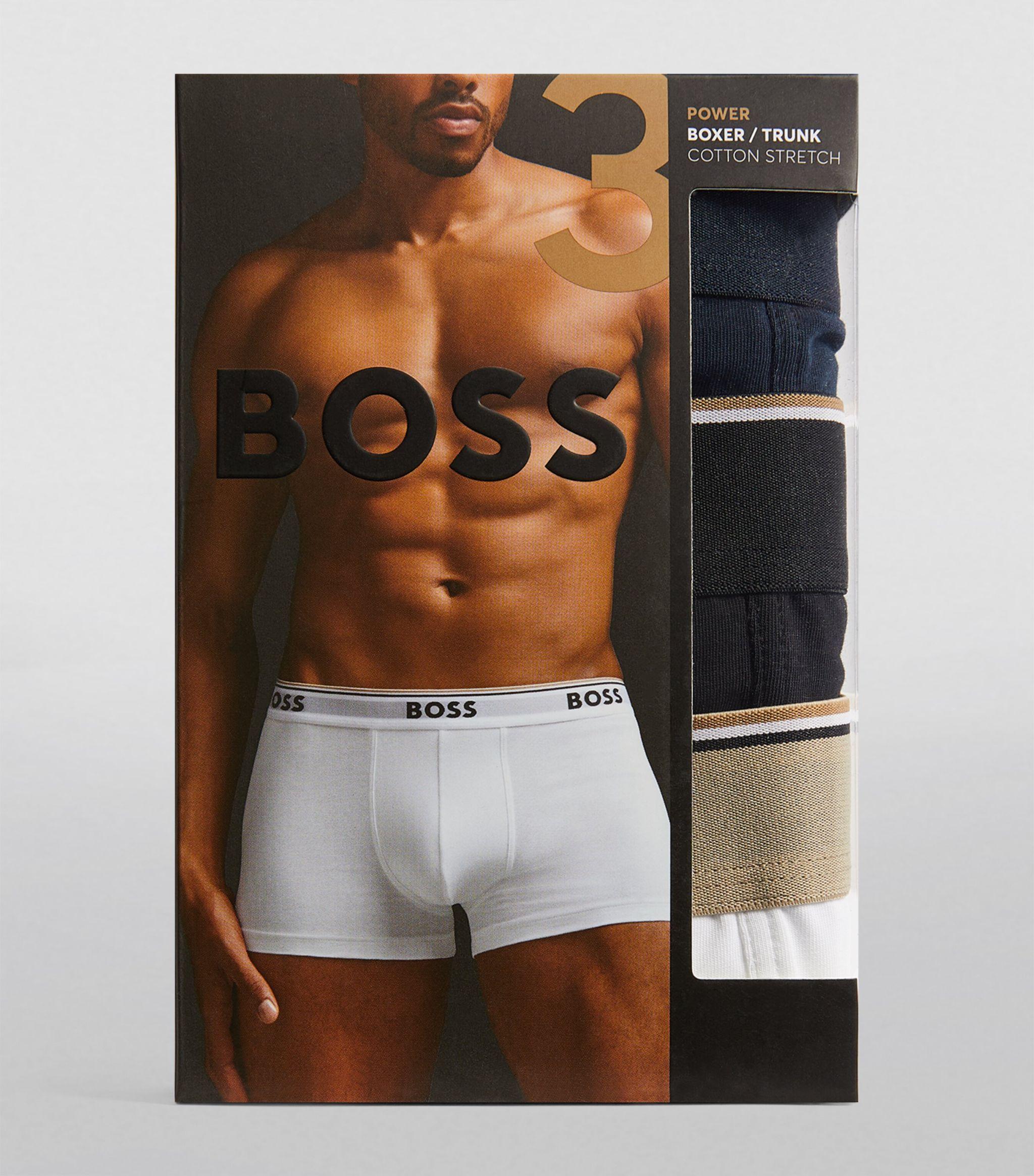 Hugo boss cotton stretch boxer trunk 3-pack top