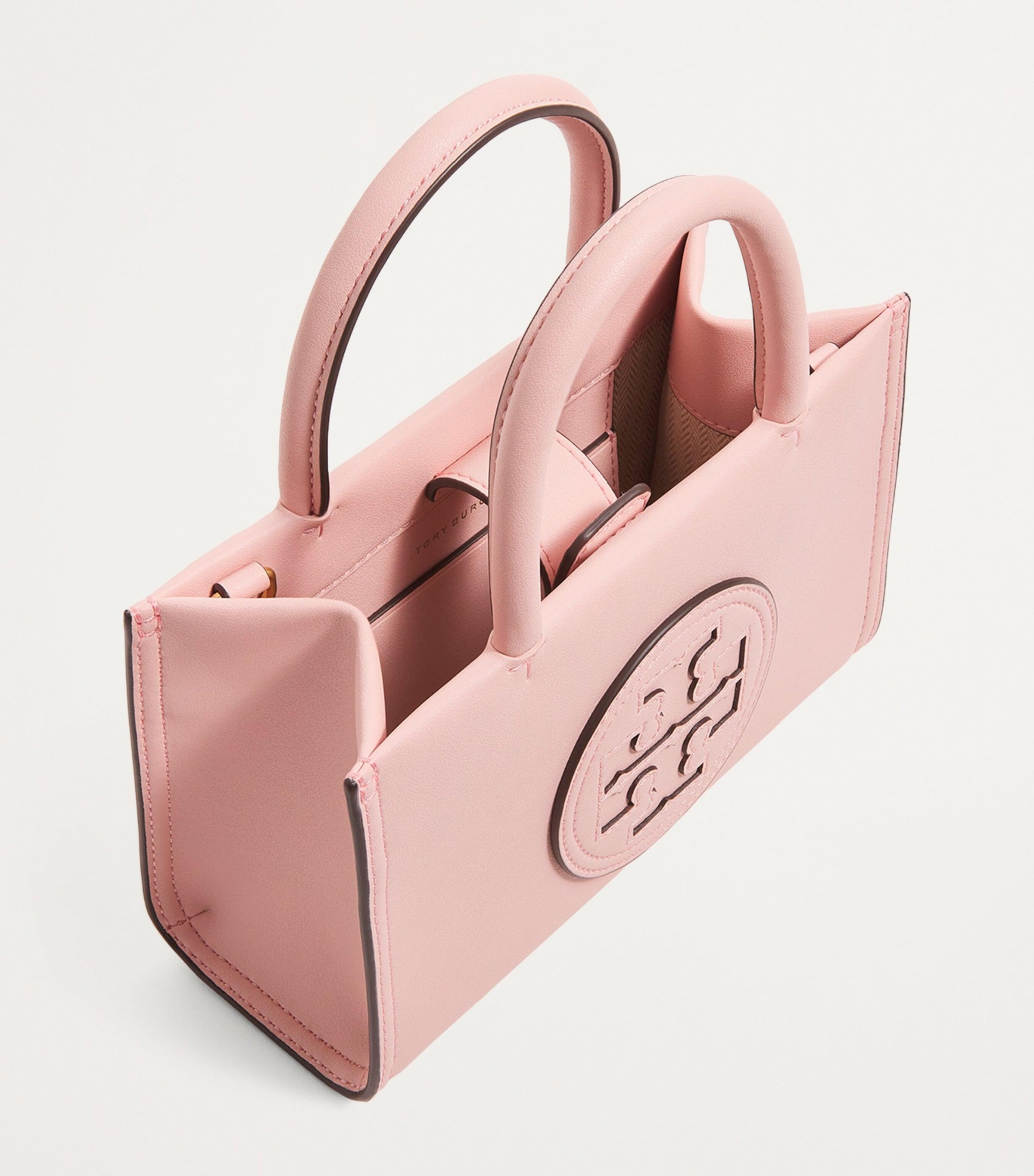 Purse Crossbody Tory Burch Ella Micro Tote Pink Tory Burch Ella