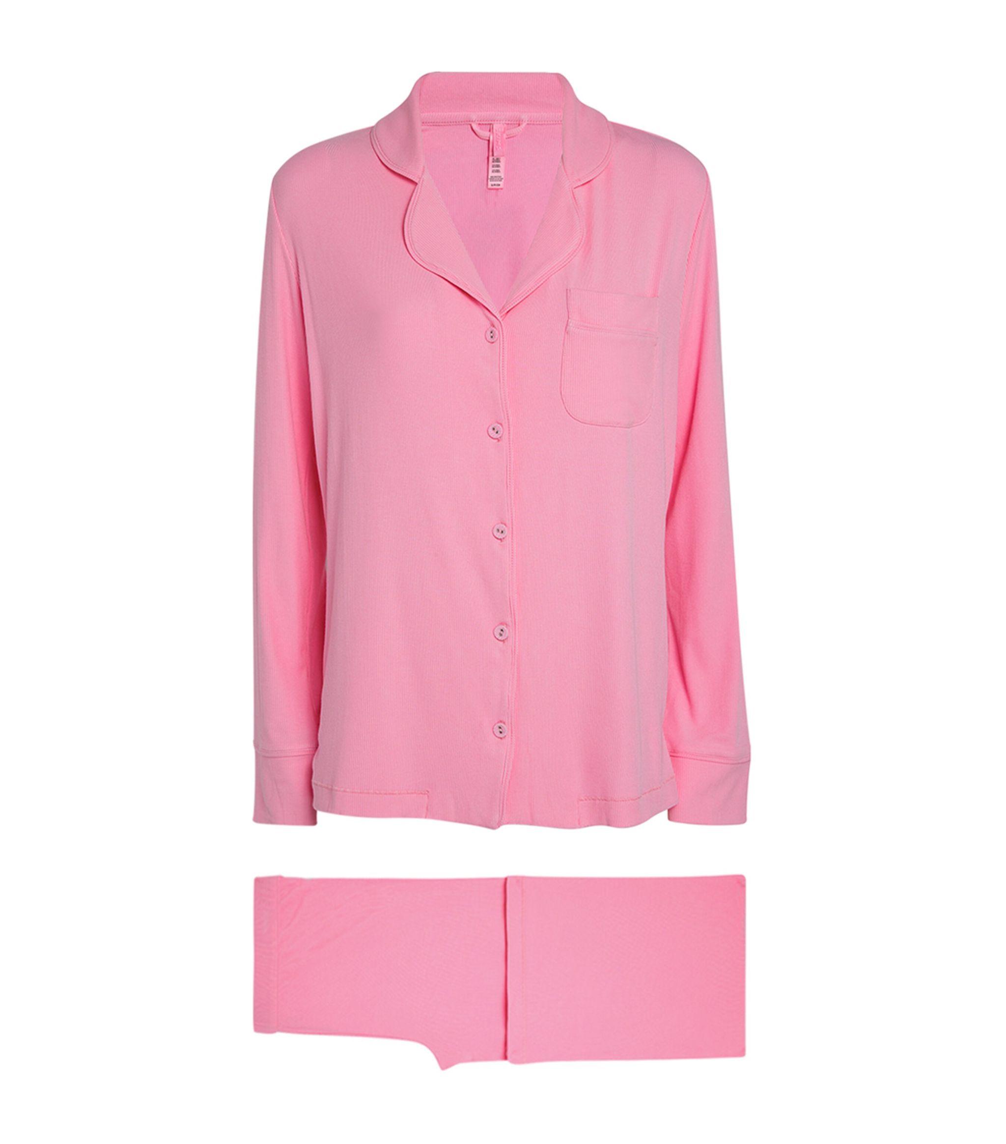 Skims Soft Lounge Pyjama Set in Pink | Lyst