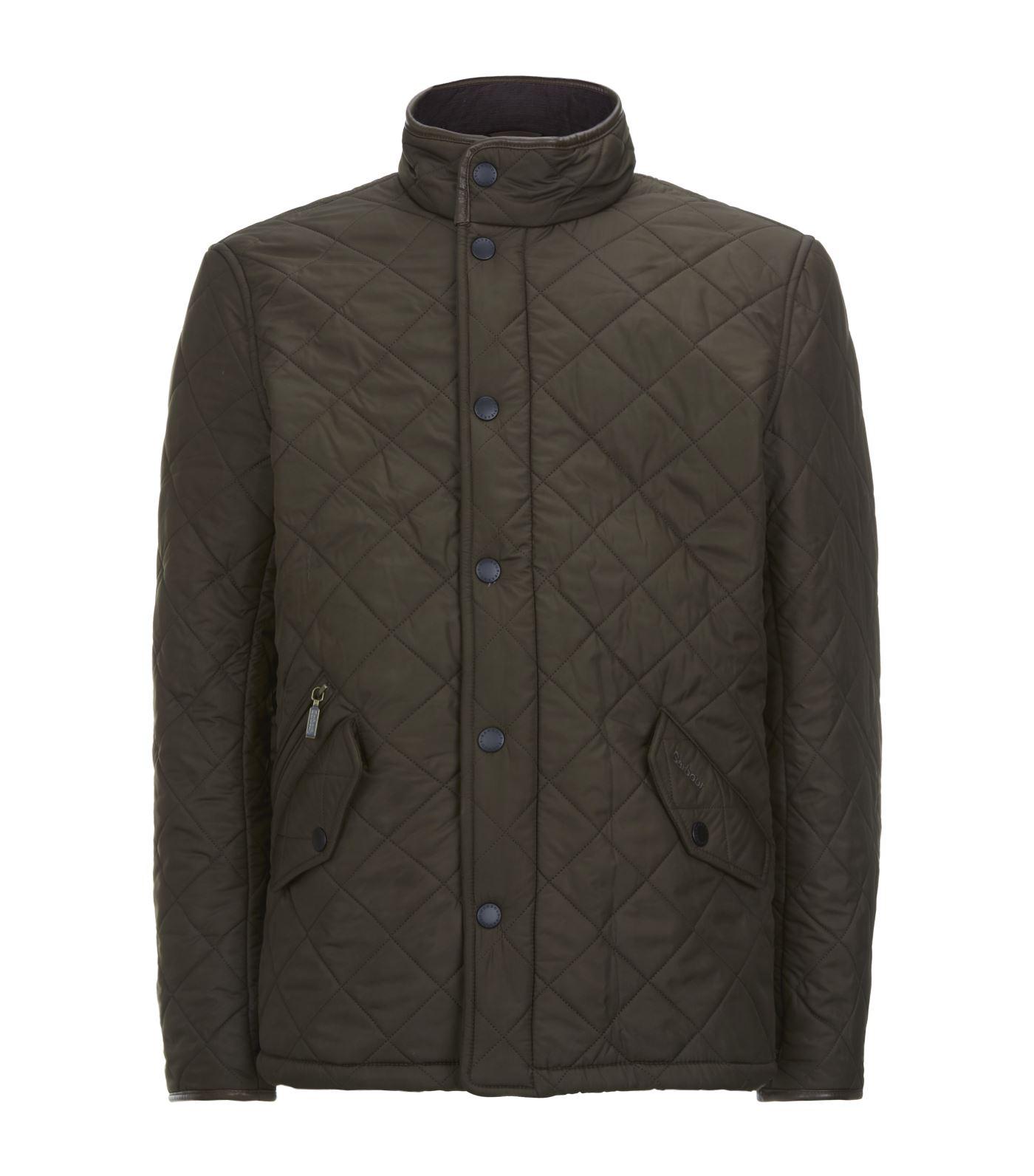 Lyst - Barbour Powell Quilted Jacket in Green for Men