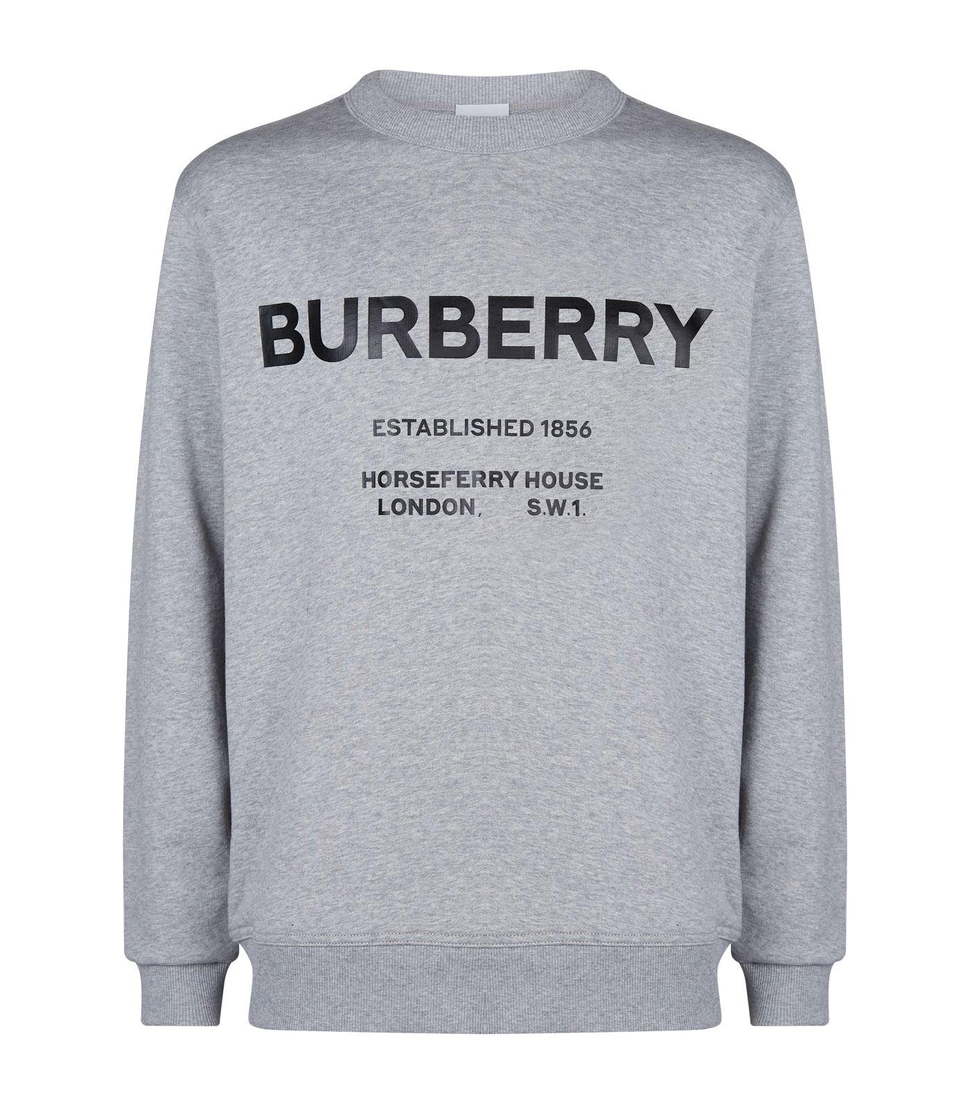 burberry horseferry sweatshirt