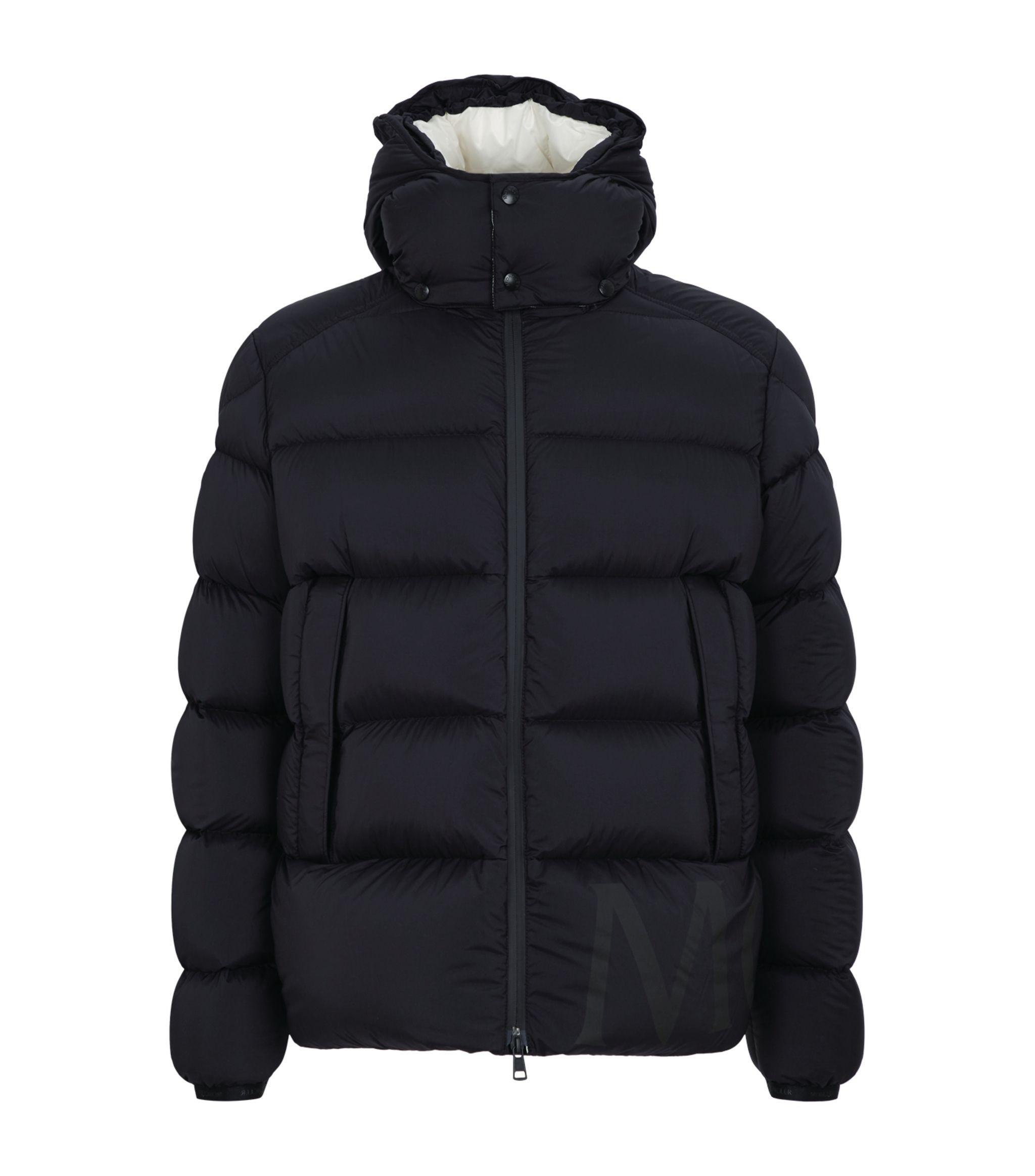 Moncler Satin Black Down Wilms Jacket for Men - Save 21% | Lyst Canada