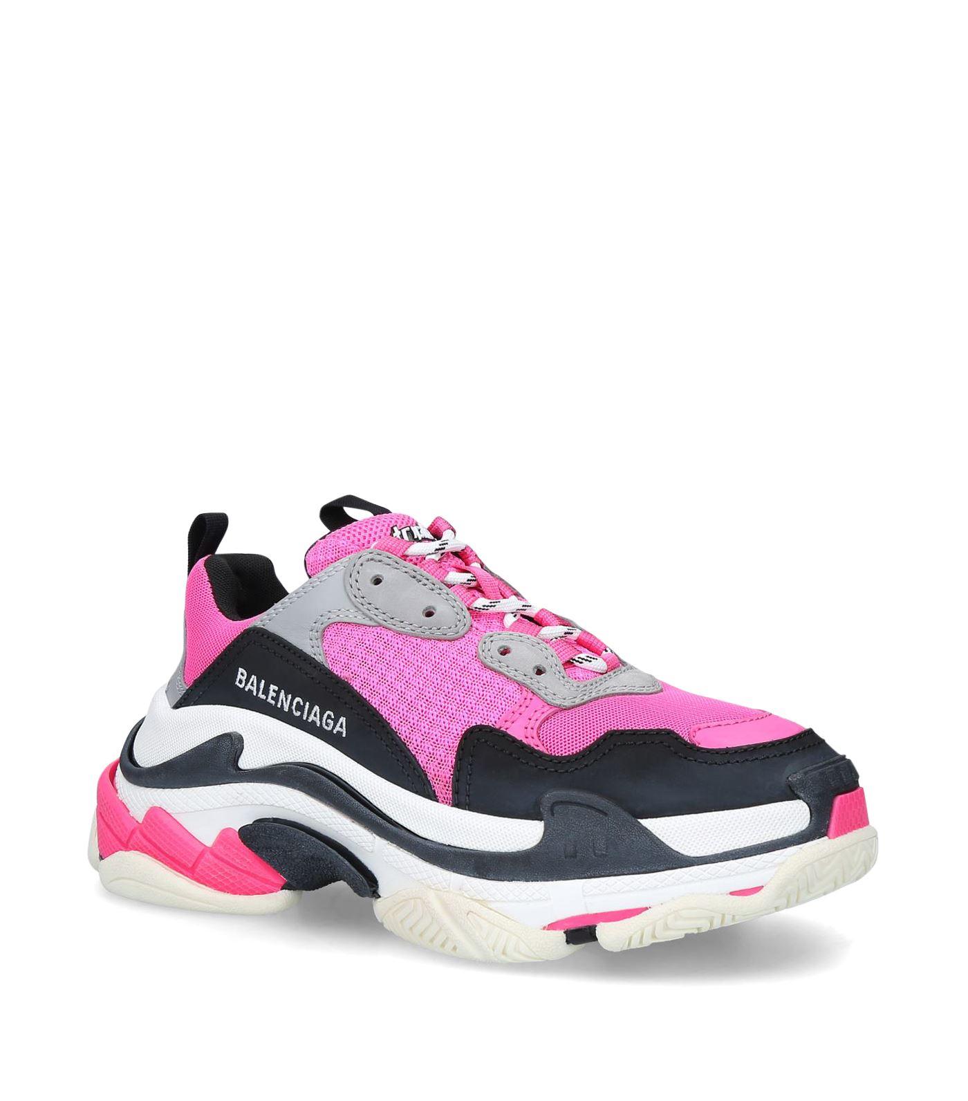Balenciaga Triple S Sneakers in Pink - Save 7% - Lyst