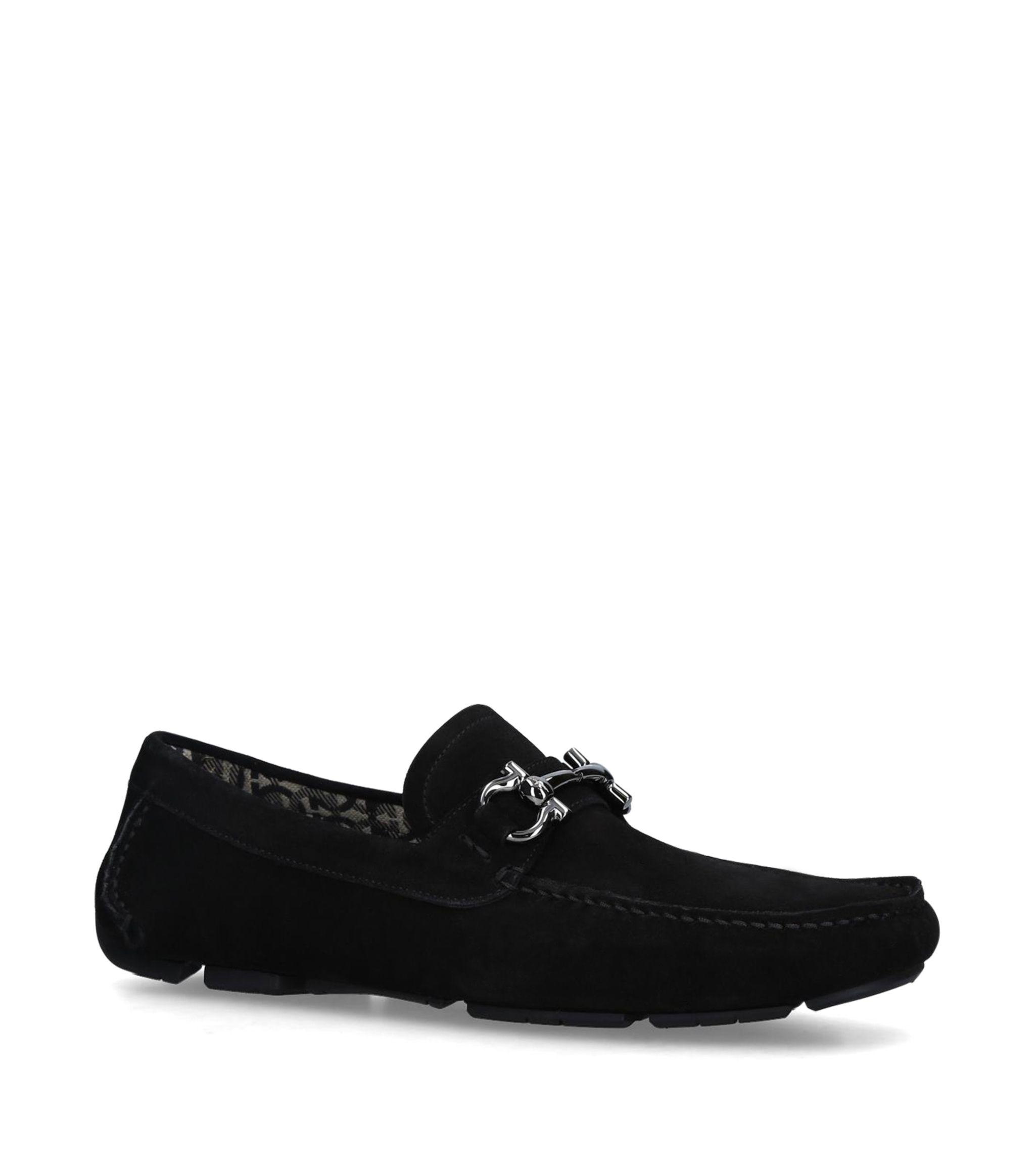 black ferragamo shoes