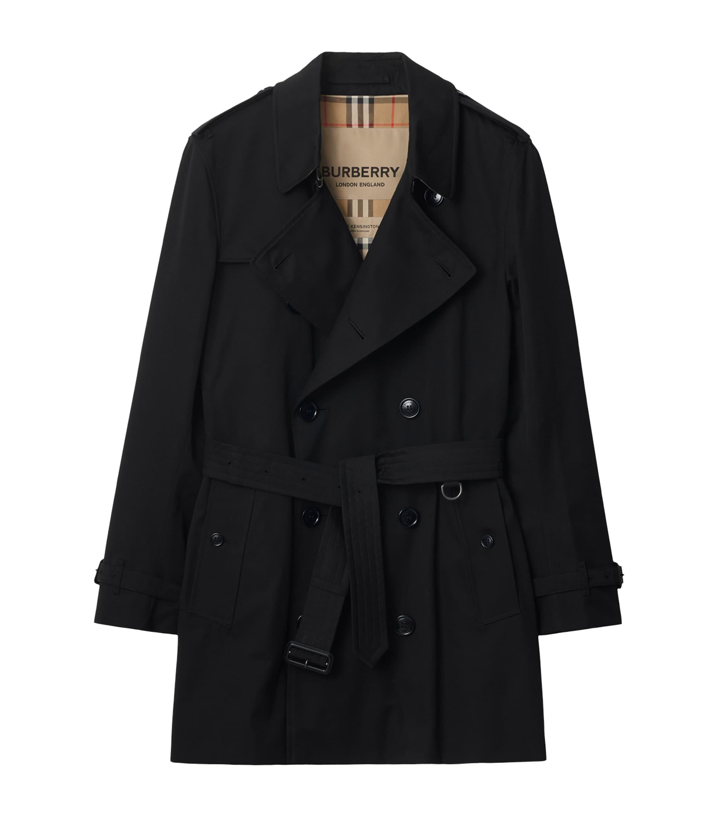 最終セール価格！早い者勝ち！　BURBERRY  KENSINGTON 46 Short Kensington Heritage Trench Coat in Honey - Men, Cotton
