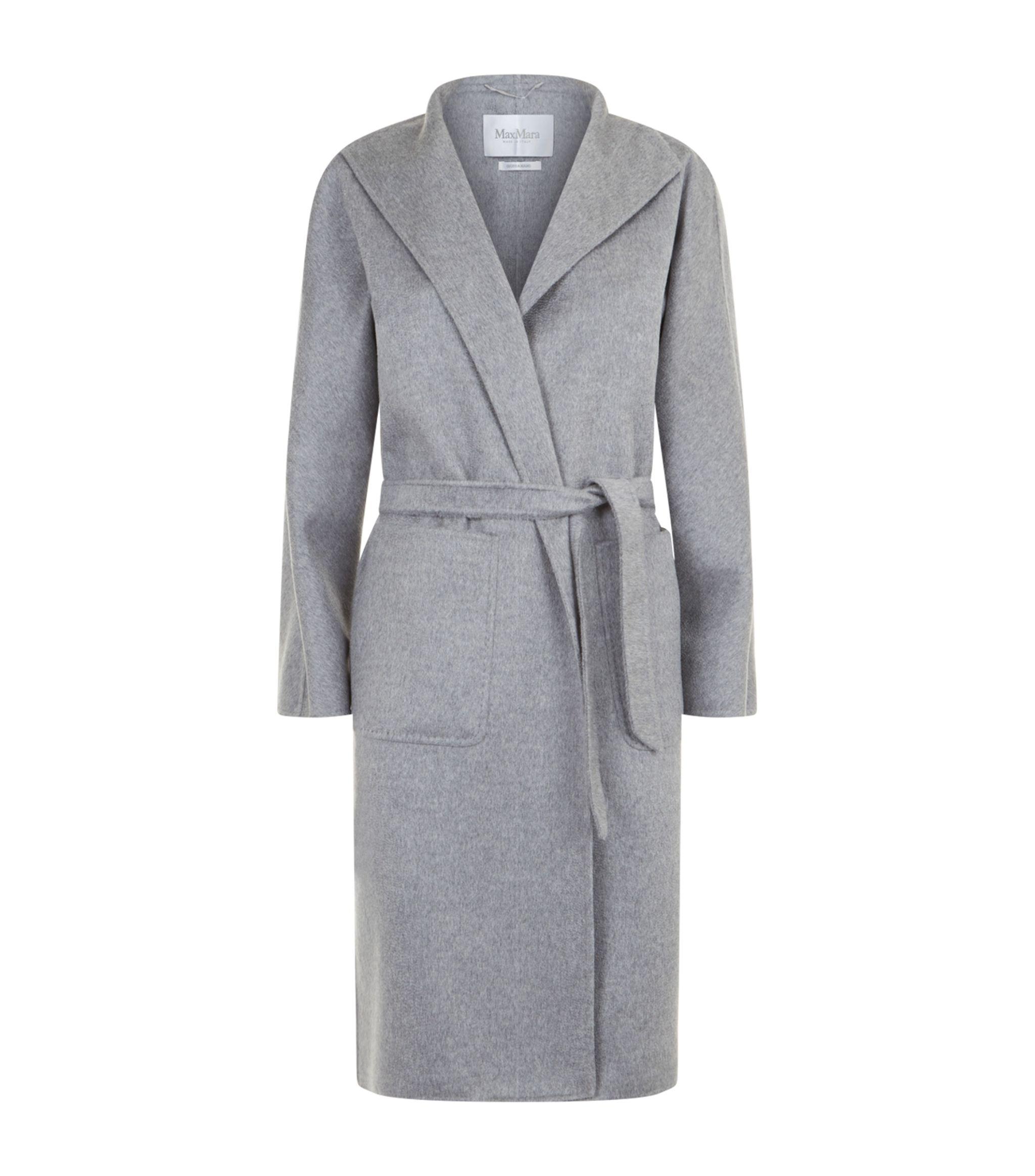 Max Mara Lilia Cashmere Coat in Grey (Grey) - Save 14% - Lyst