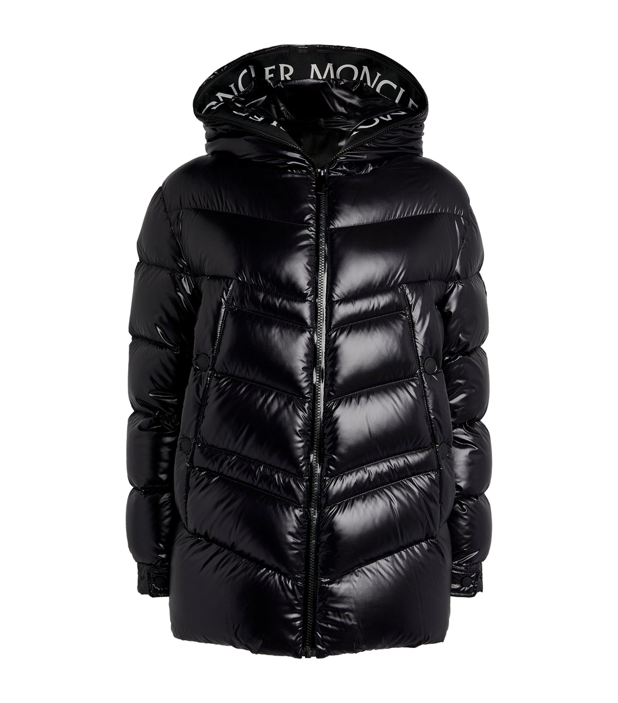 Moncler Synthetic Clair Down-filled Jacket in Black | Lyst Canada