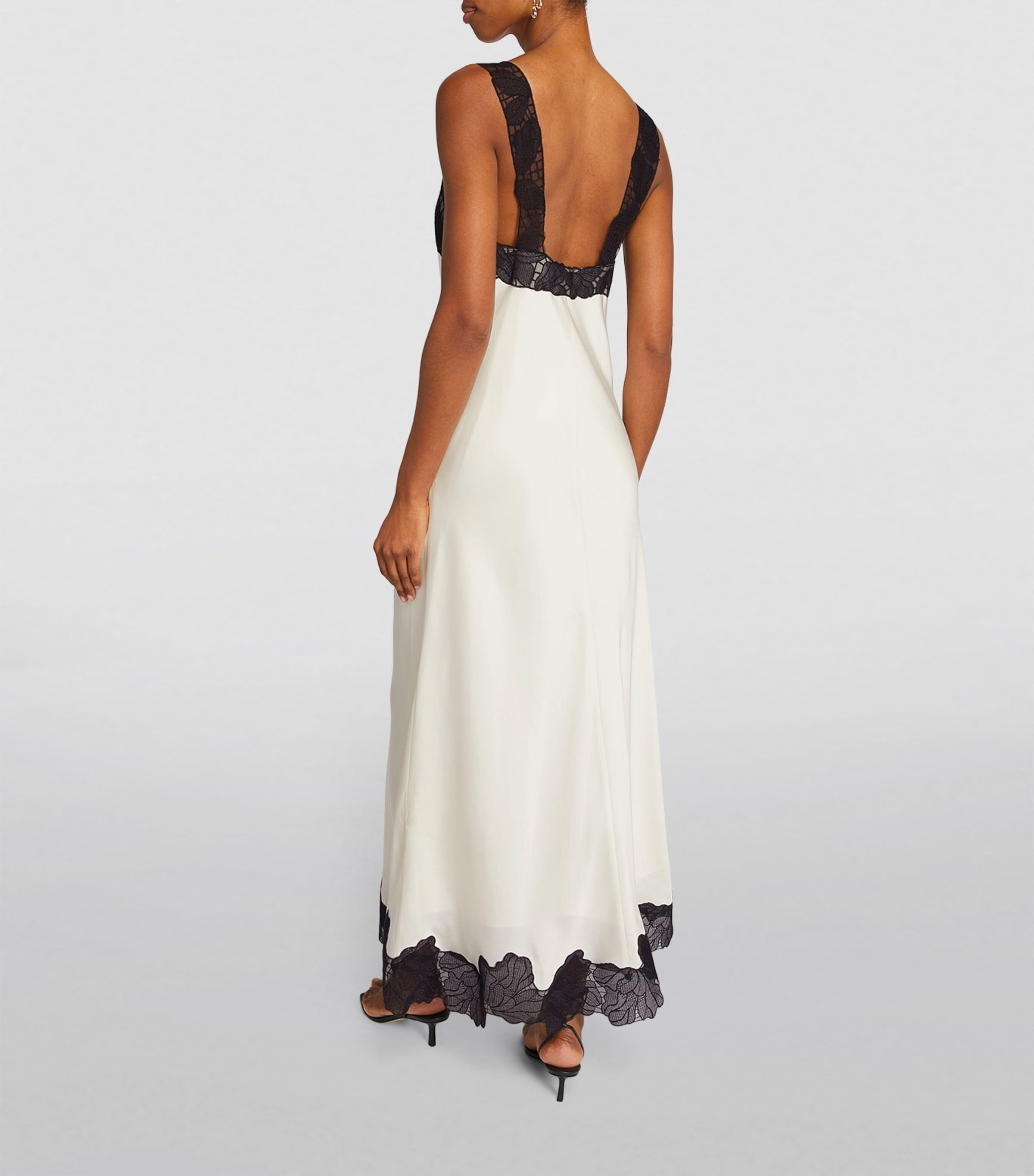 chinese dress ladies Lilianna Cotton Lace Midi Dress – SIMKHAI main image 1