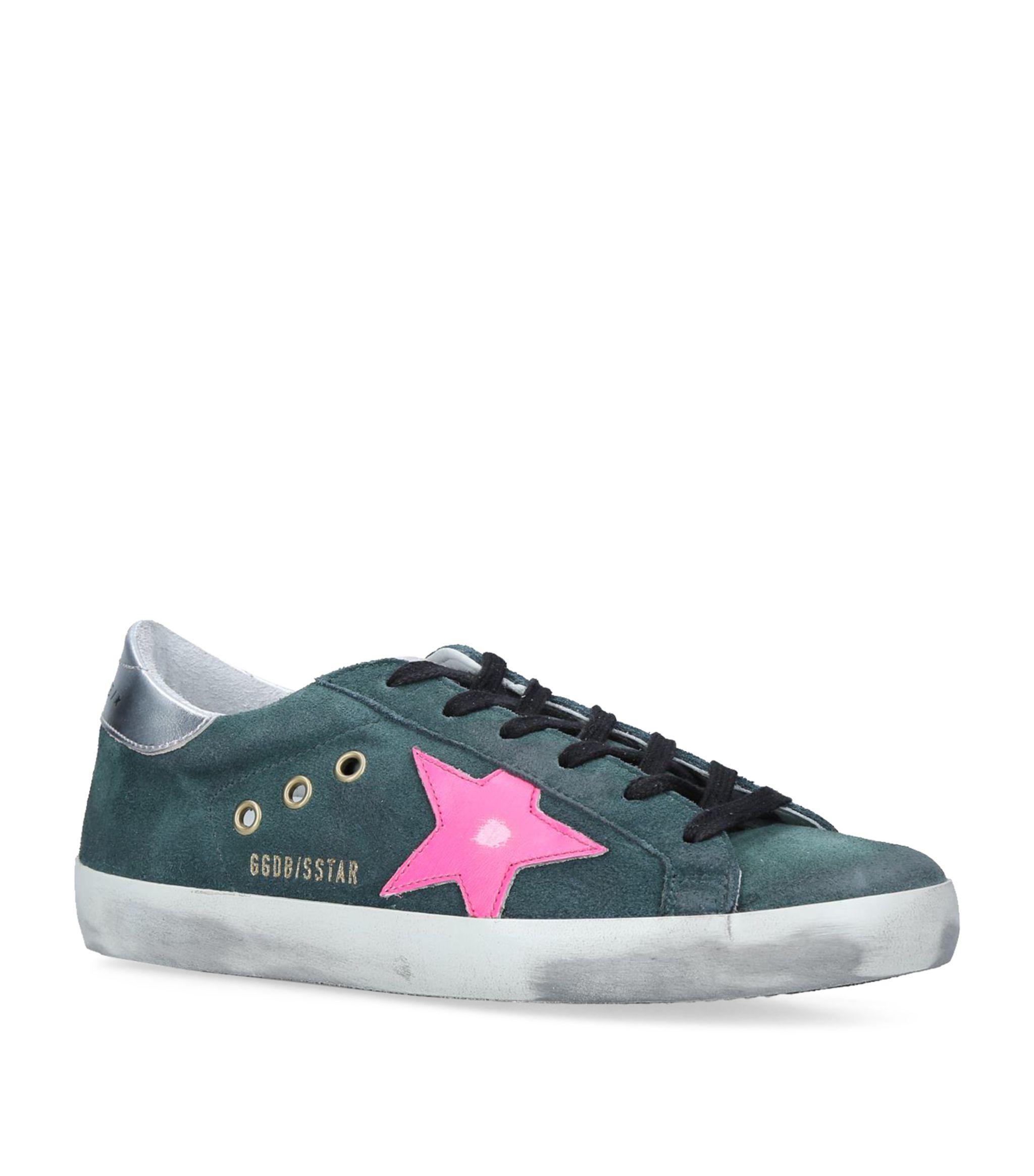 golden goose neon green