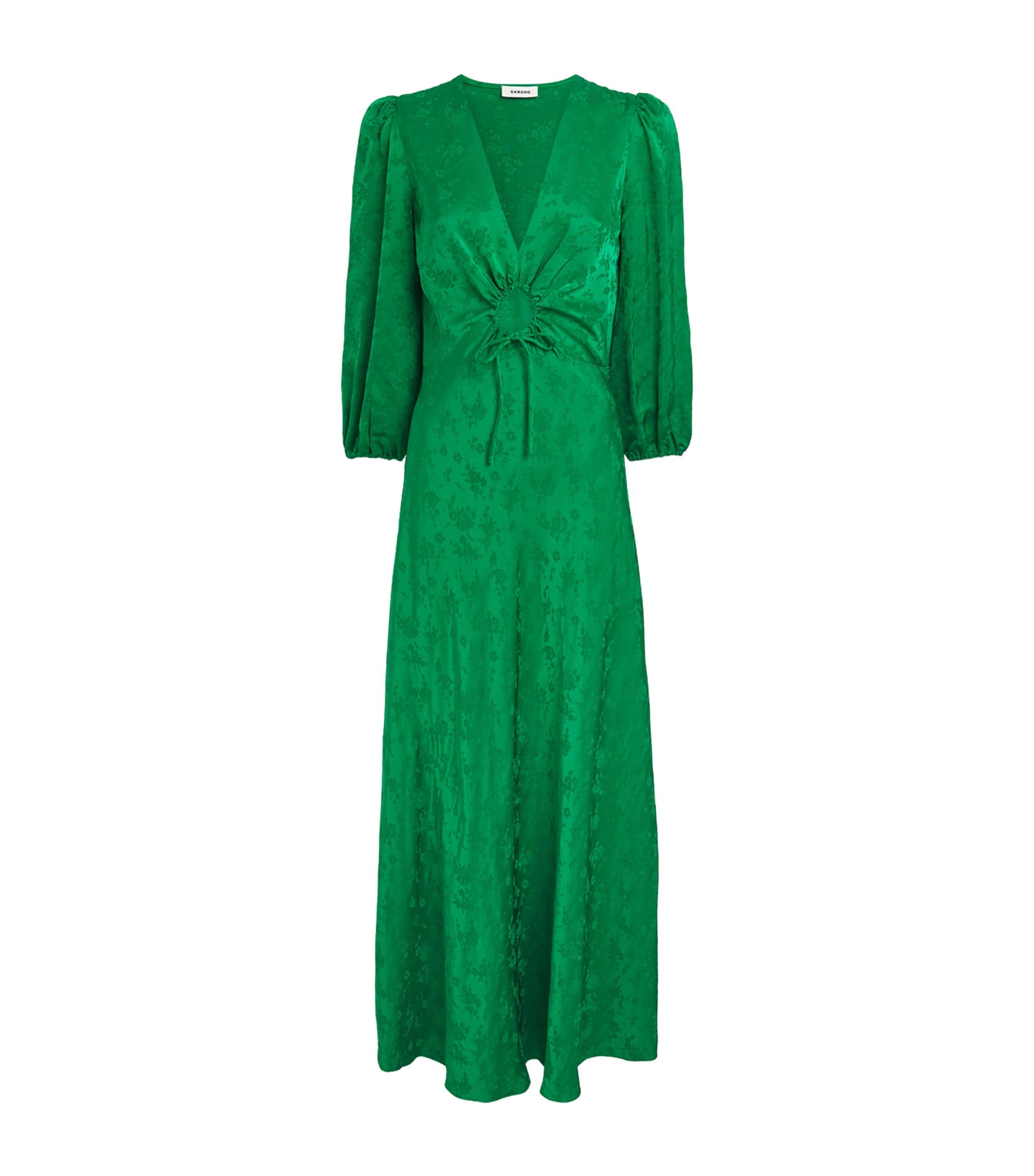 Sandro Paris Green Dresses for Women - Up to 81% off | Lyst UK