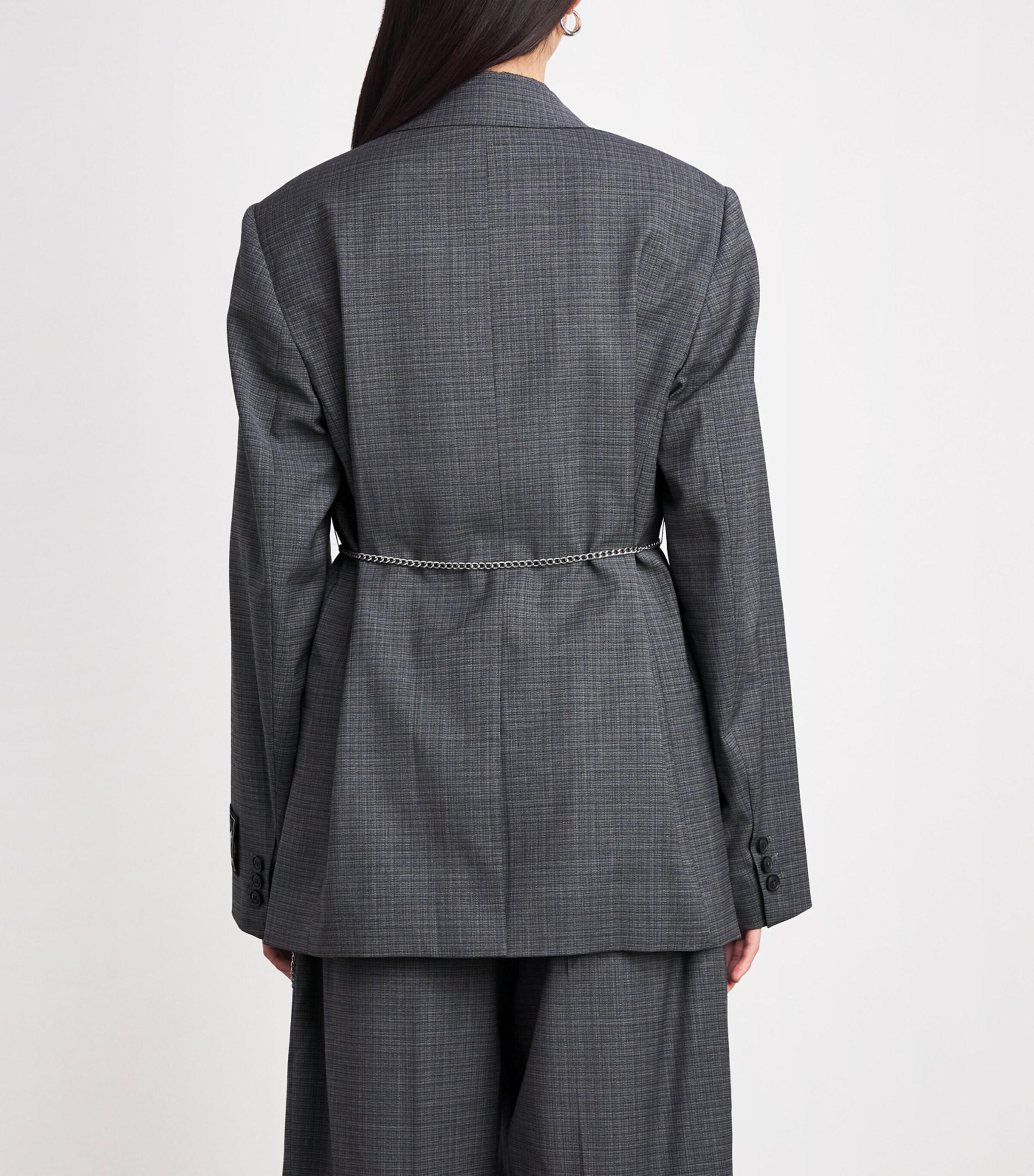 【関税&送料込】Alexander Wang Wool Blend Blazer BLAZER IN WOOL TAILORING in BLACK | alexanderwang®