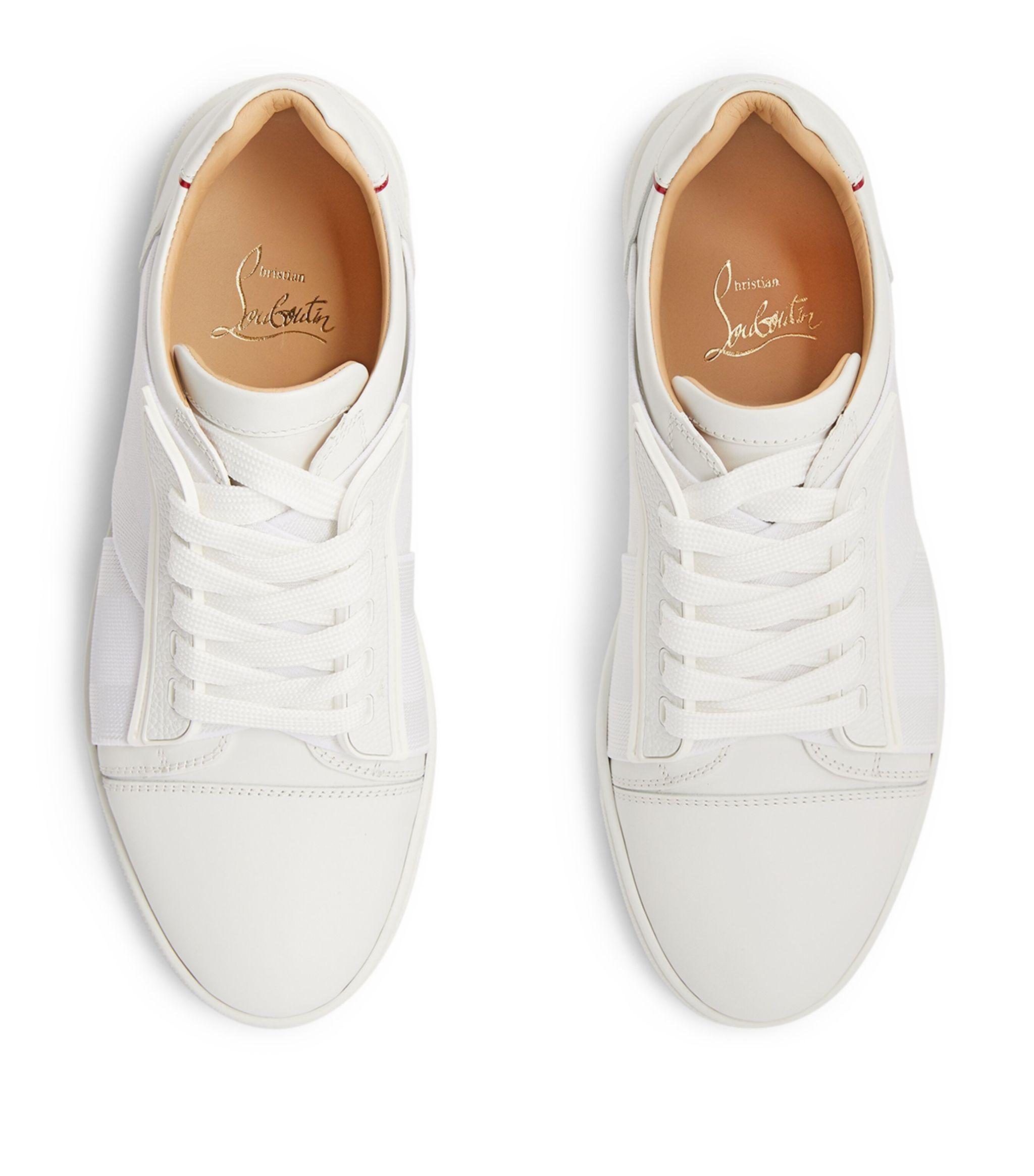Christian Louboutin Elastikid Donna Leather Low-top Sneakers in 