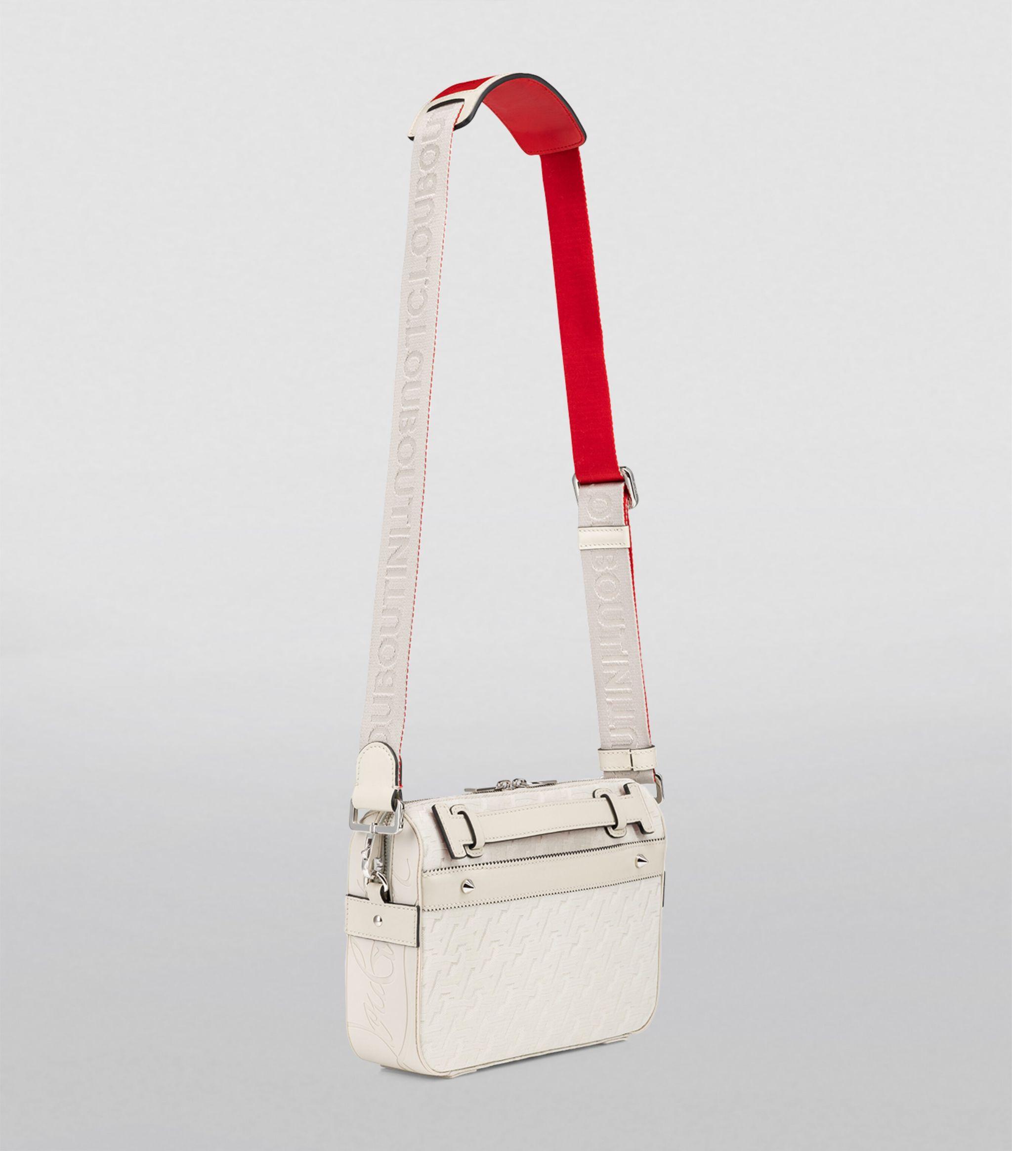 Christian Louboutin Ruisbuddy CL Varsity Messenger Bag