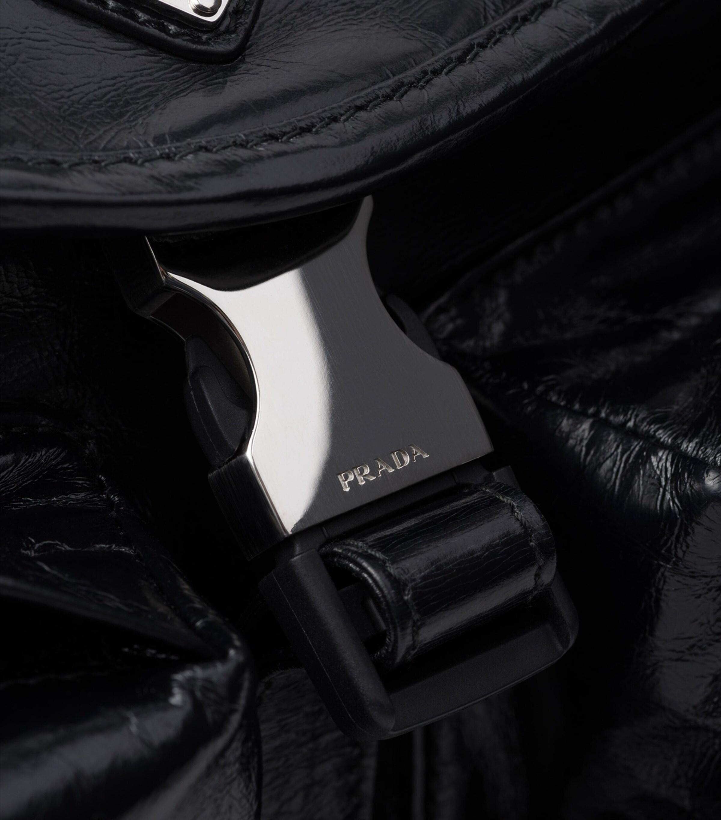 Prada Small Calf Leather Belt Bag in Black for Men Lyst UK