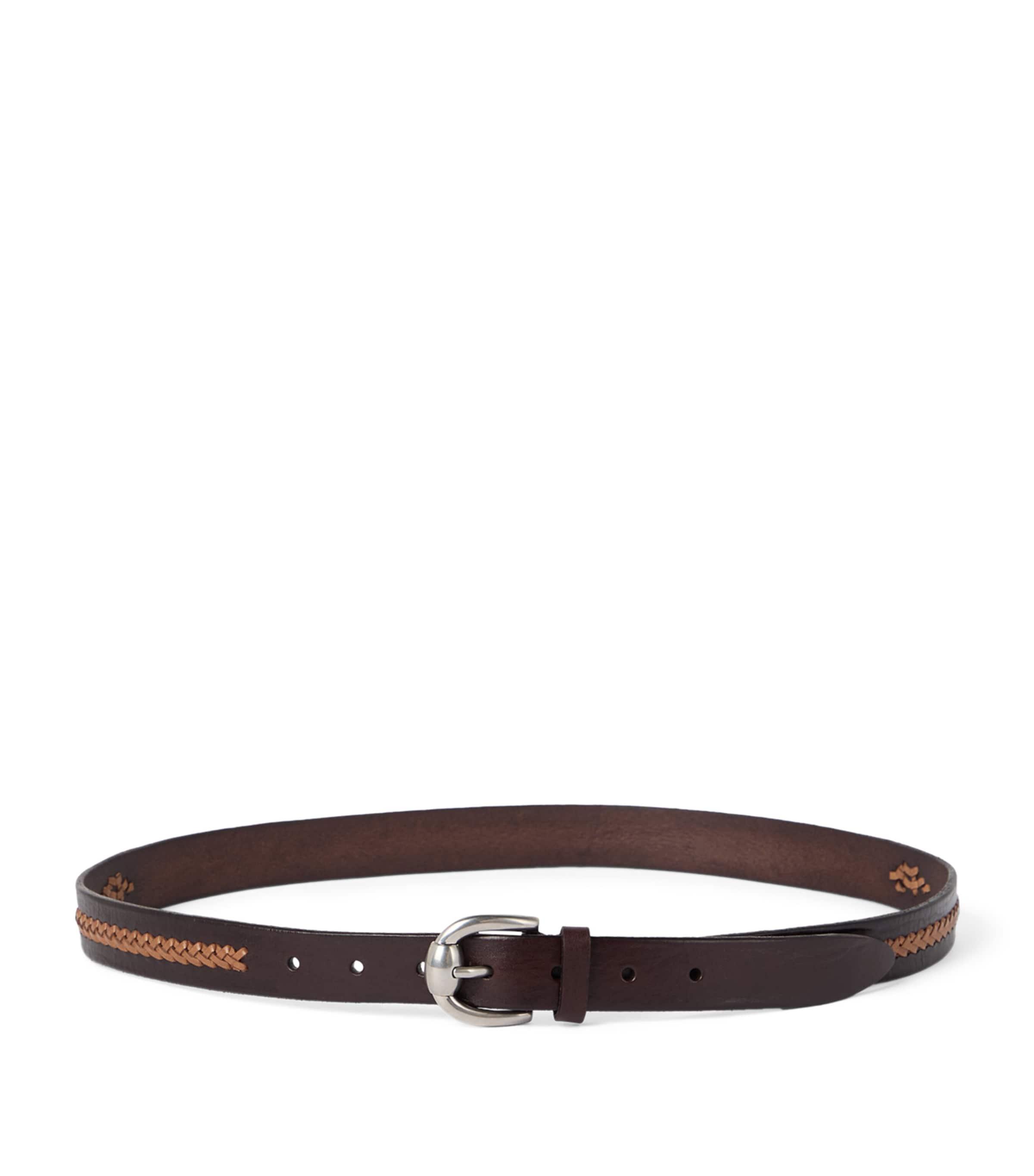 【関税＆送料込み】Brunello Cucinelli Laether Bicolor Belt Leather belts for men | Brunello Cucinelli