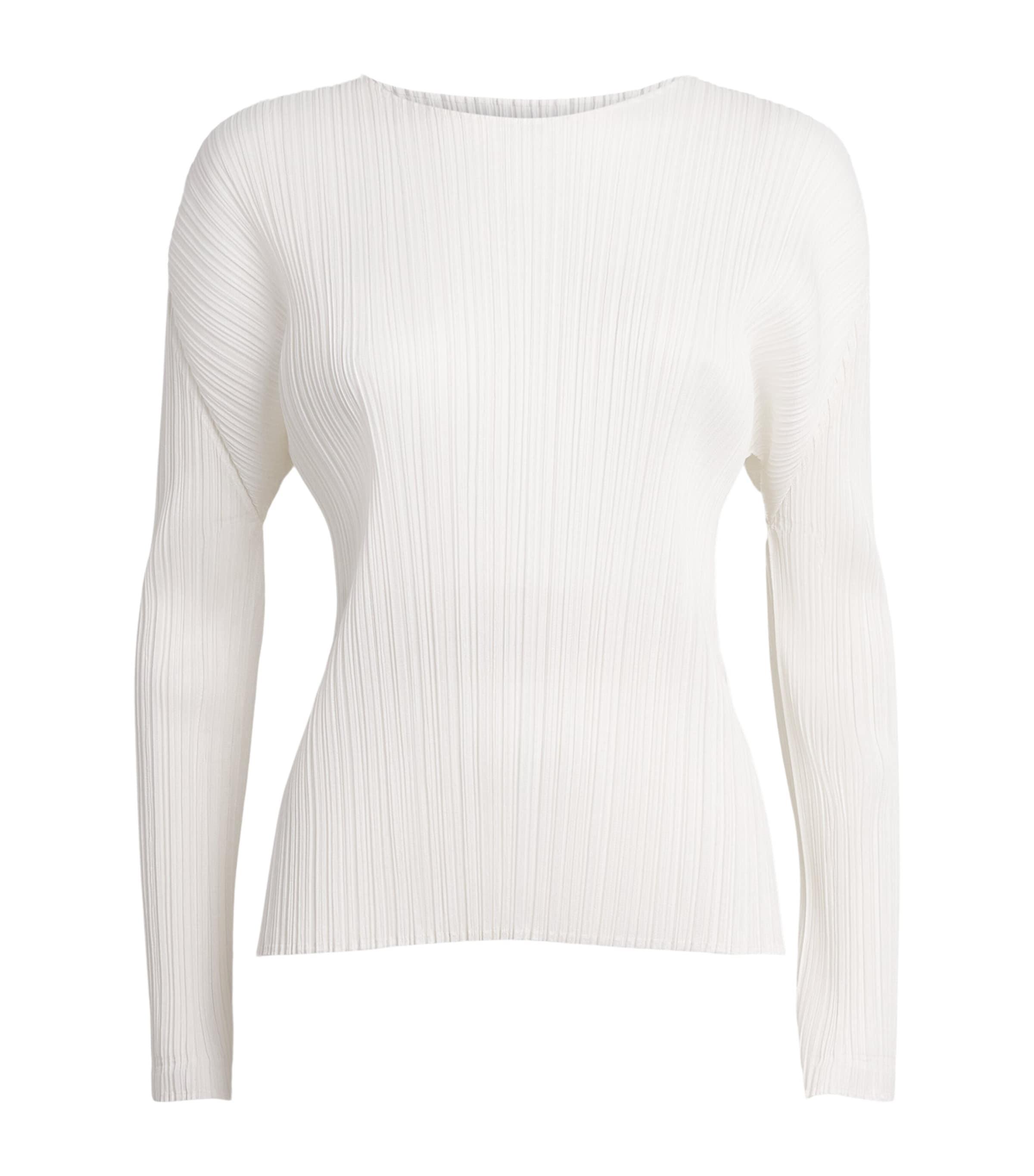 Pleats Please Issey Miyake Long-sleeved tops for Women | Online