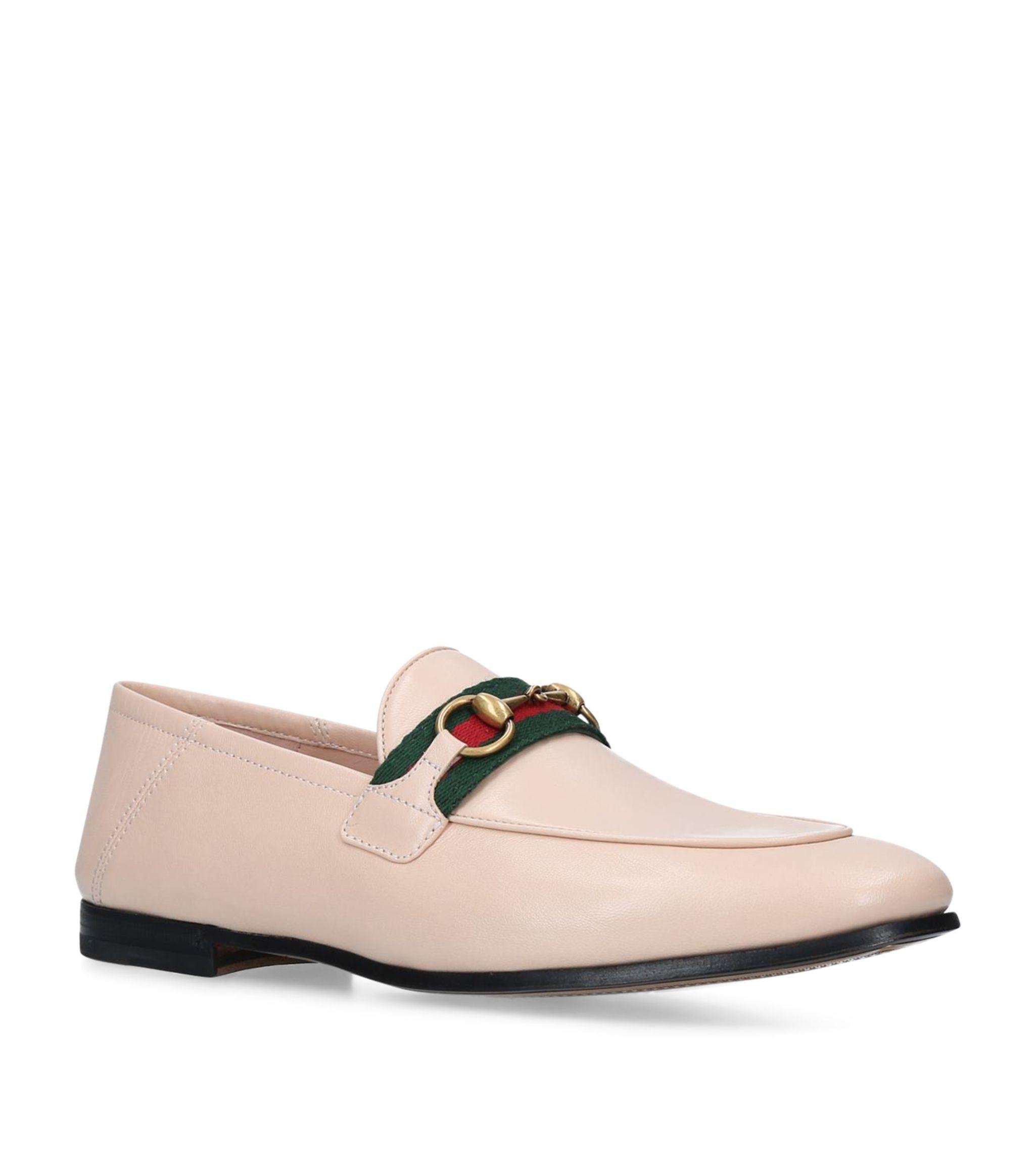 Gucci brixton sales loafer pink