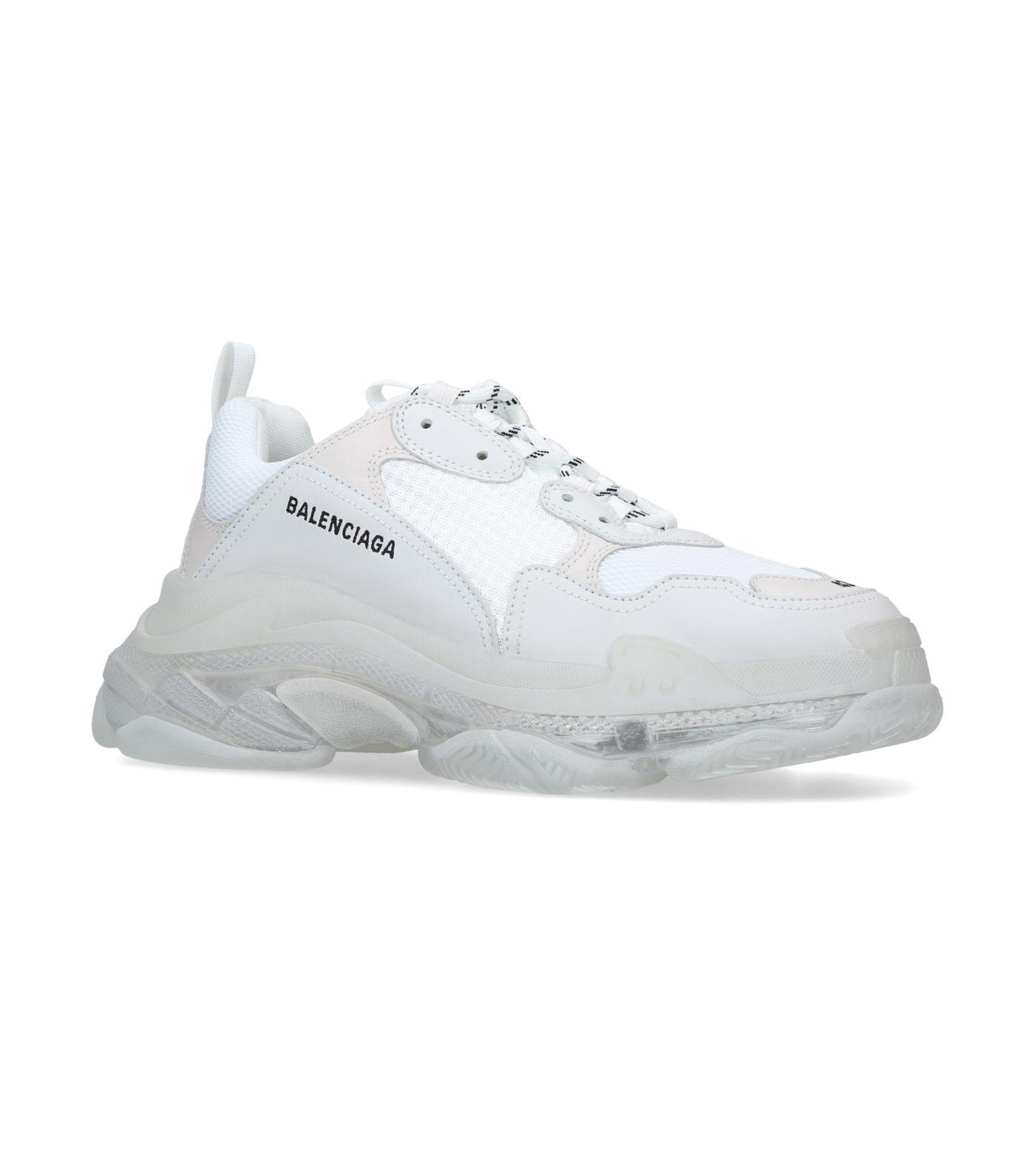 all white balenciaga sneakers