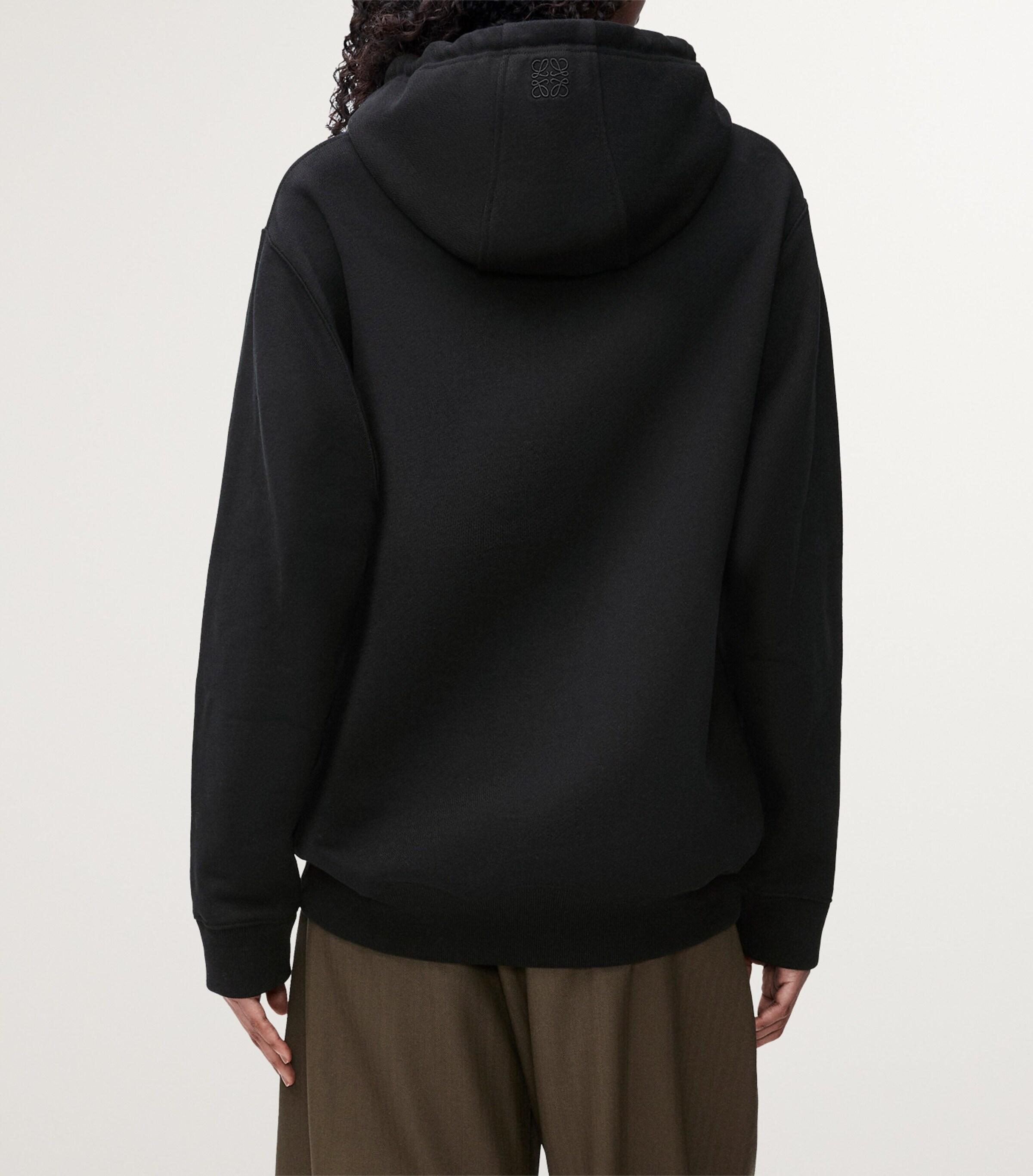 24AW new/LOEWE x Suna Fujitaフリースジャケット Hoodie Black LOEWE Suna Fujita x Loewe Fleece Hooded Jacket | Saks Fifth