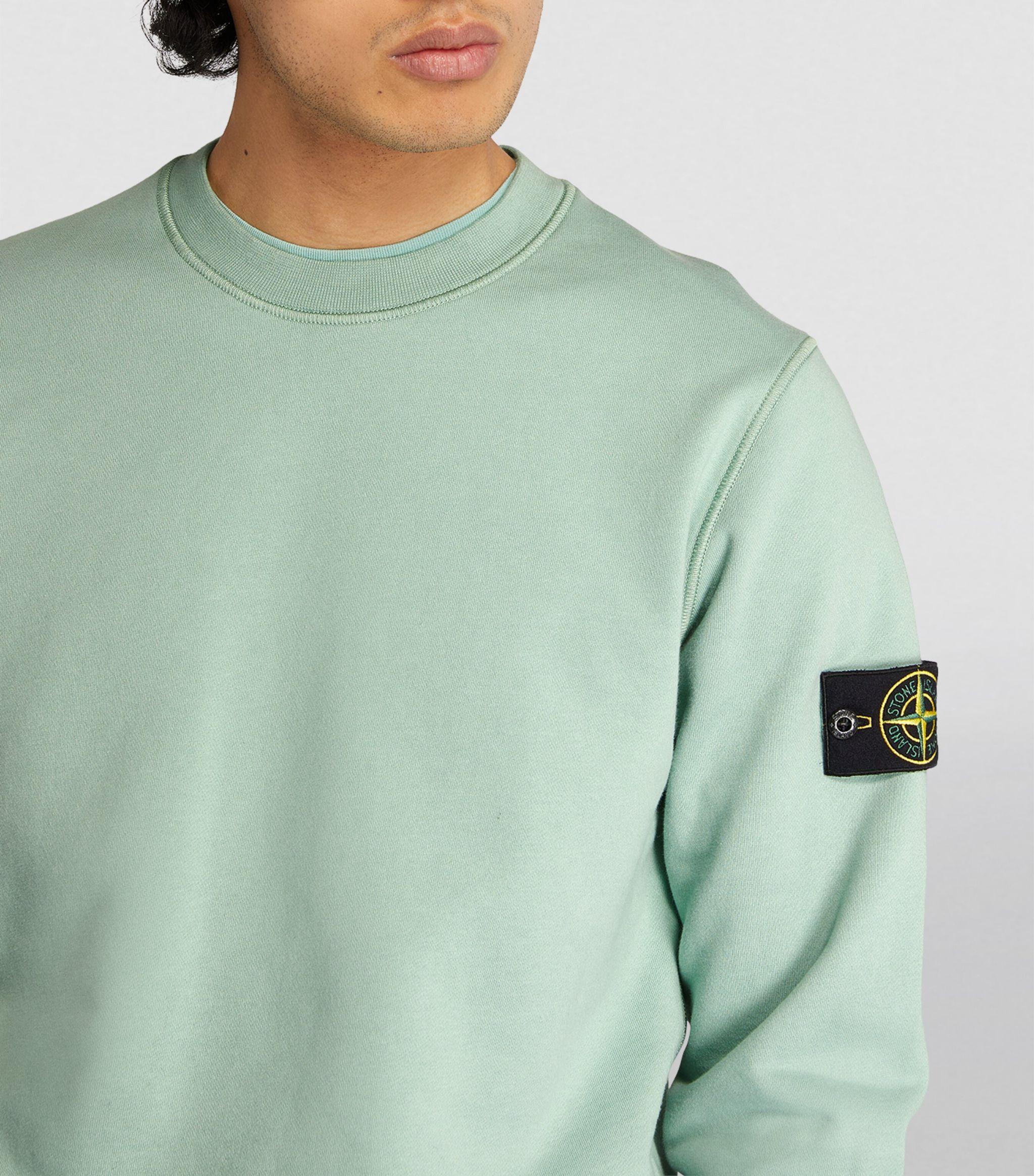 Stone island mint green sweatshirt sale