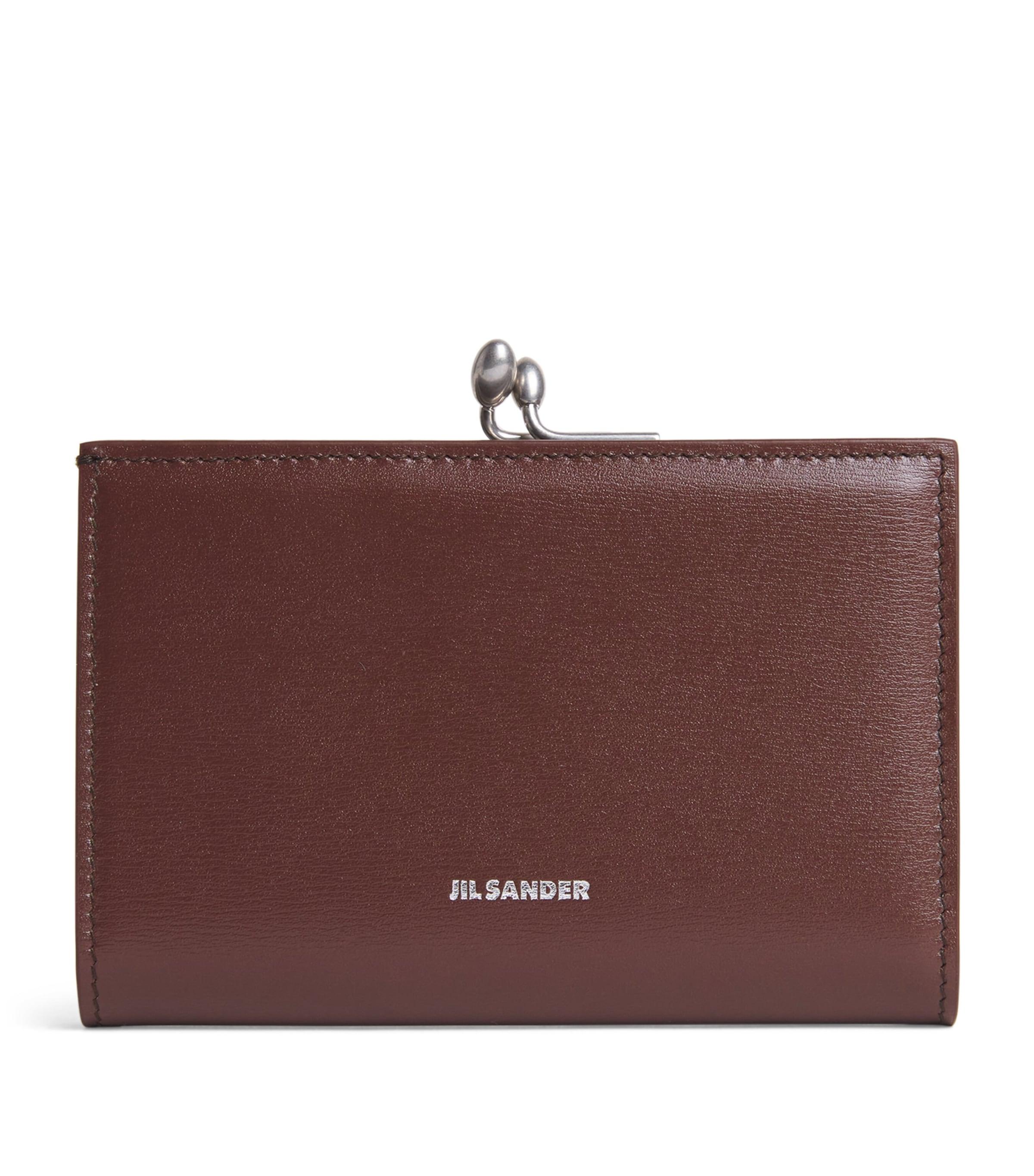 Brown Jil Sander Wallets and cardholders for Women | Lyst