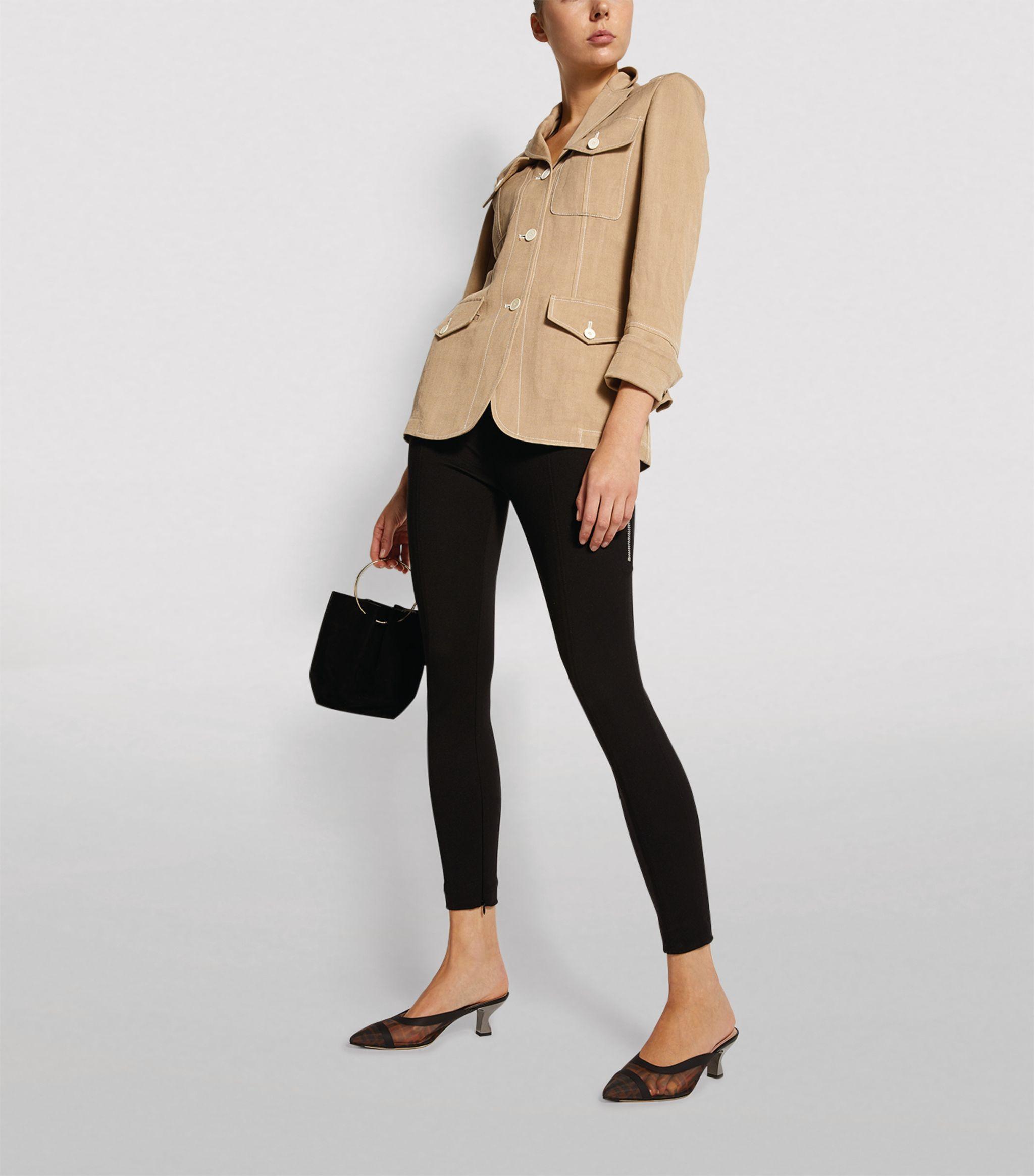 Fendi Ff Mesh Colibri Mules 55 in Brown Lyst