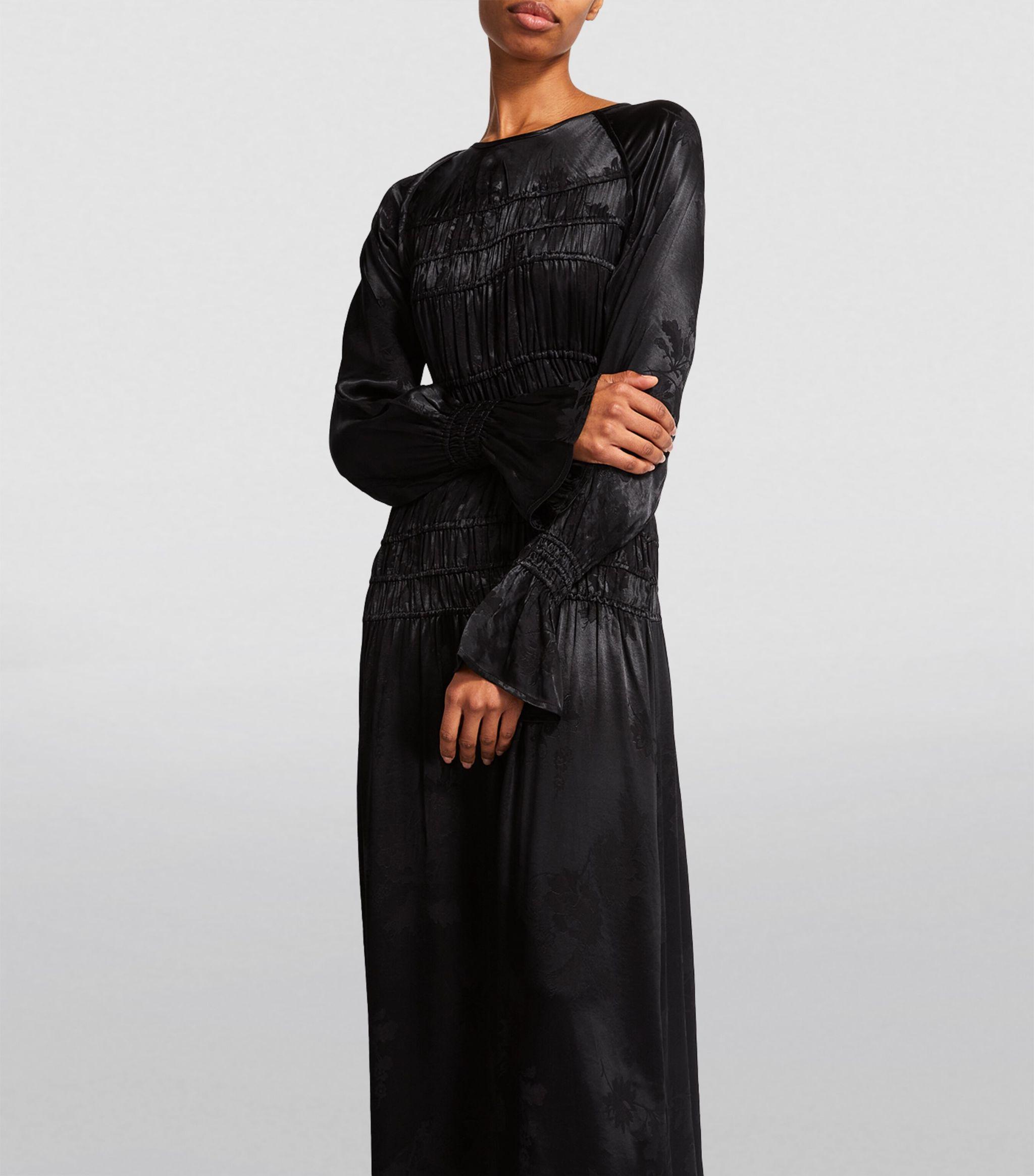black jacquard dress Shiri Dress- Black Jacquard main image 1