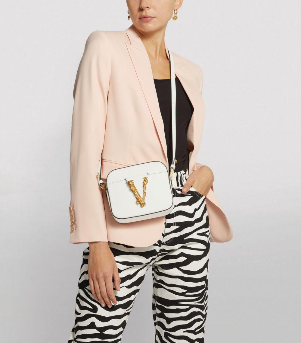 Versace Virtus Square Python Designer Bag Limited Edition RARE w/dust bag,  strap