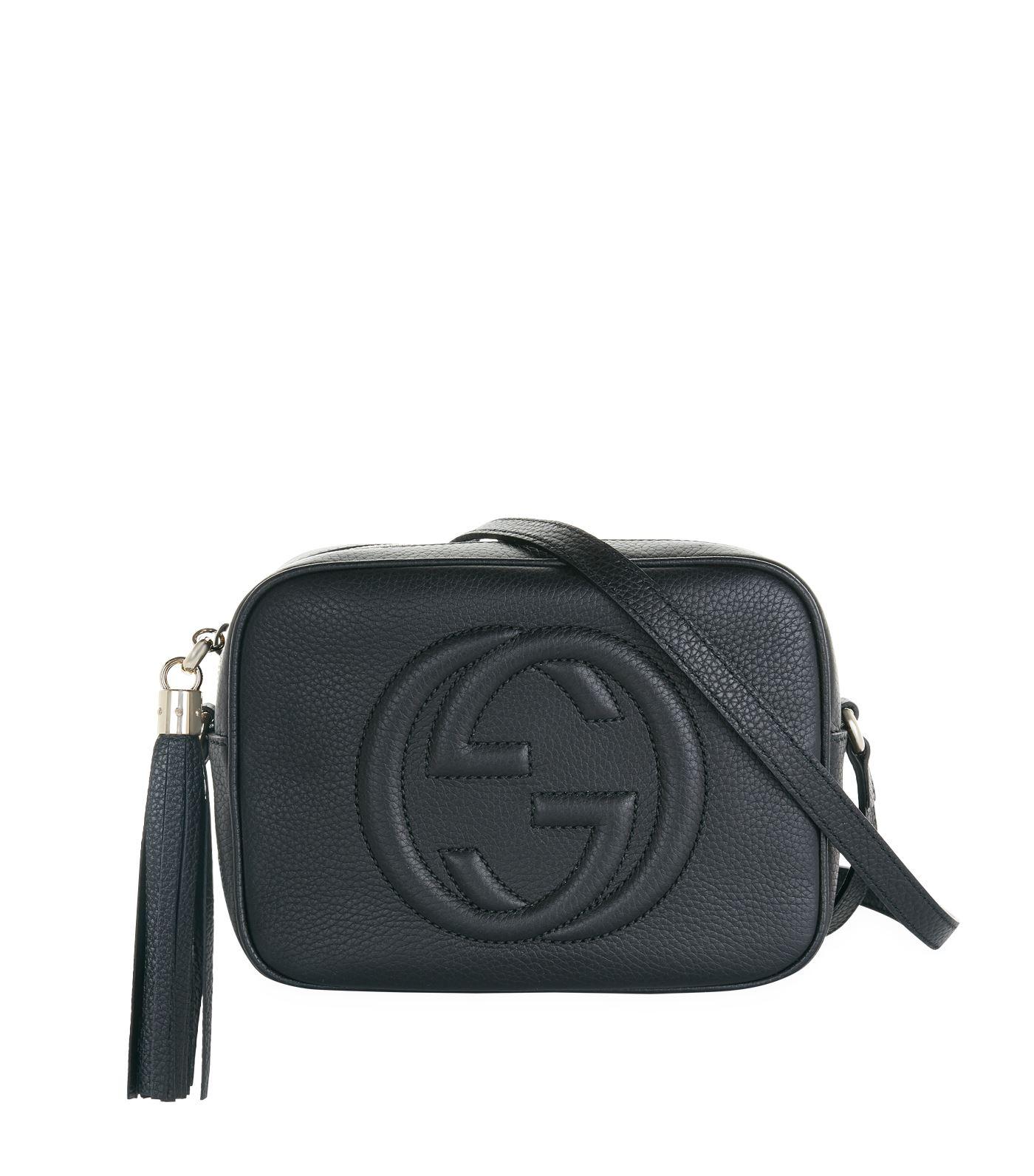 Gucci Soho Disco Medium Bag in Black | Lyst