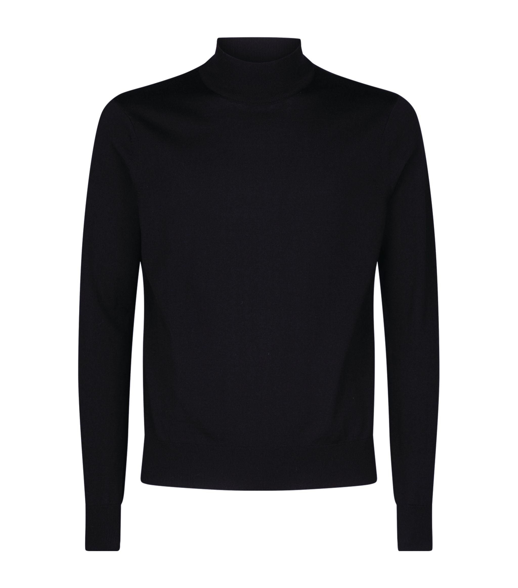 black mock neck men