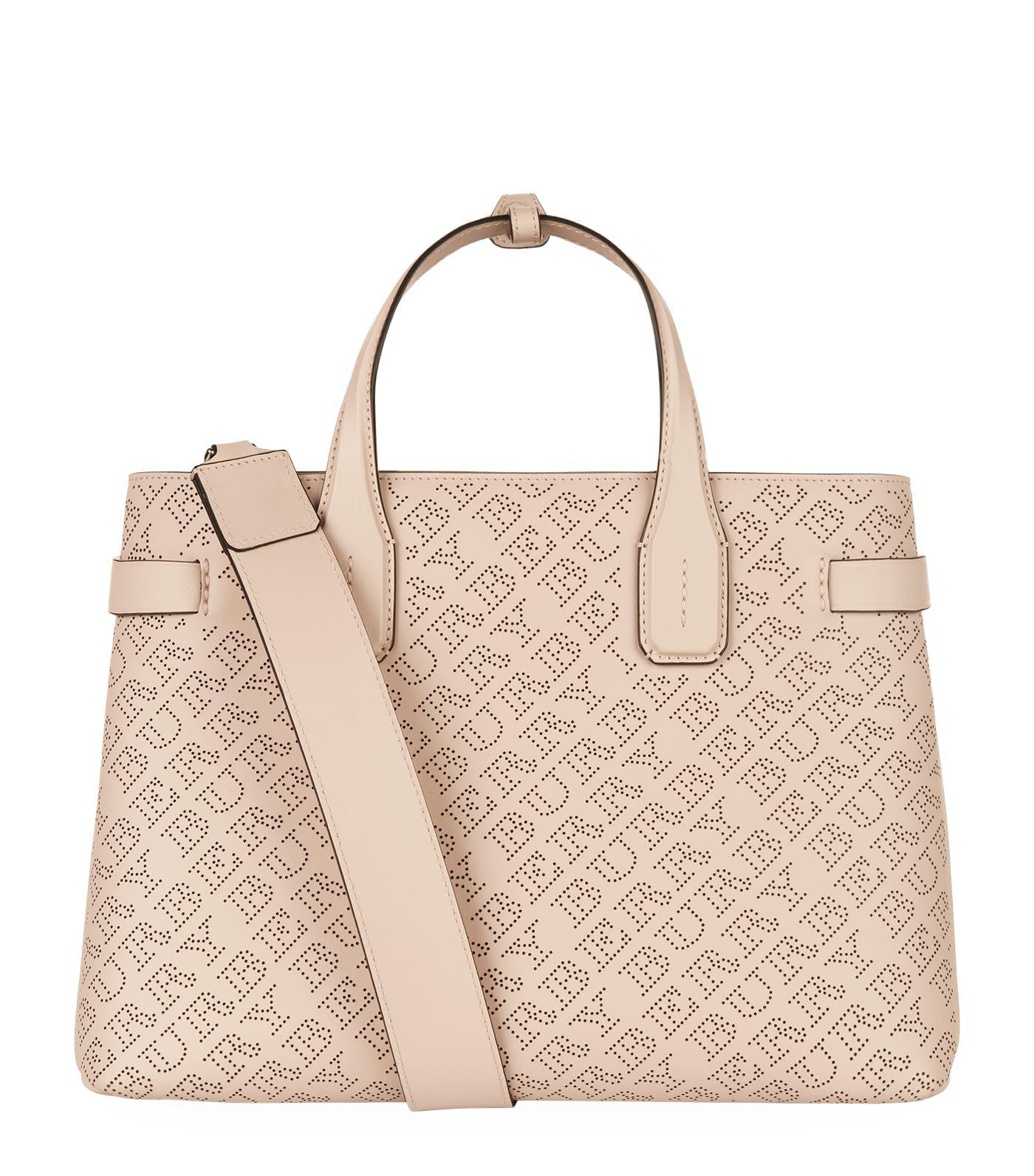 burberry perforated bag