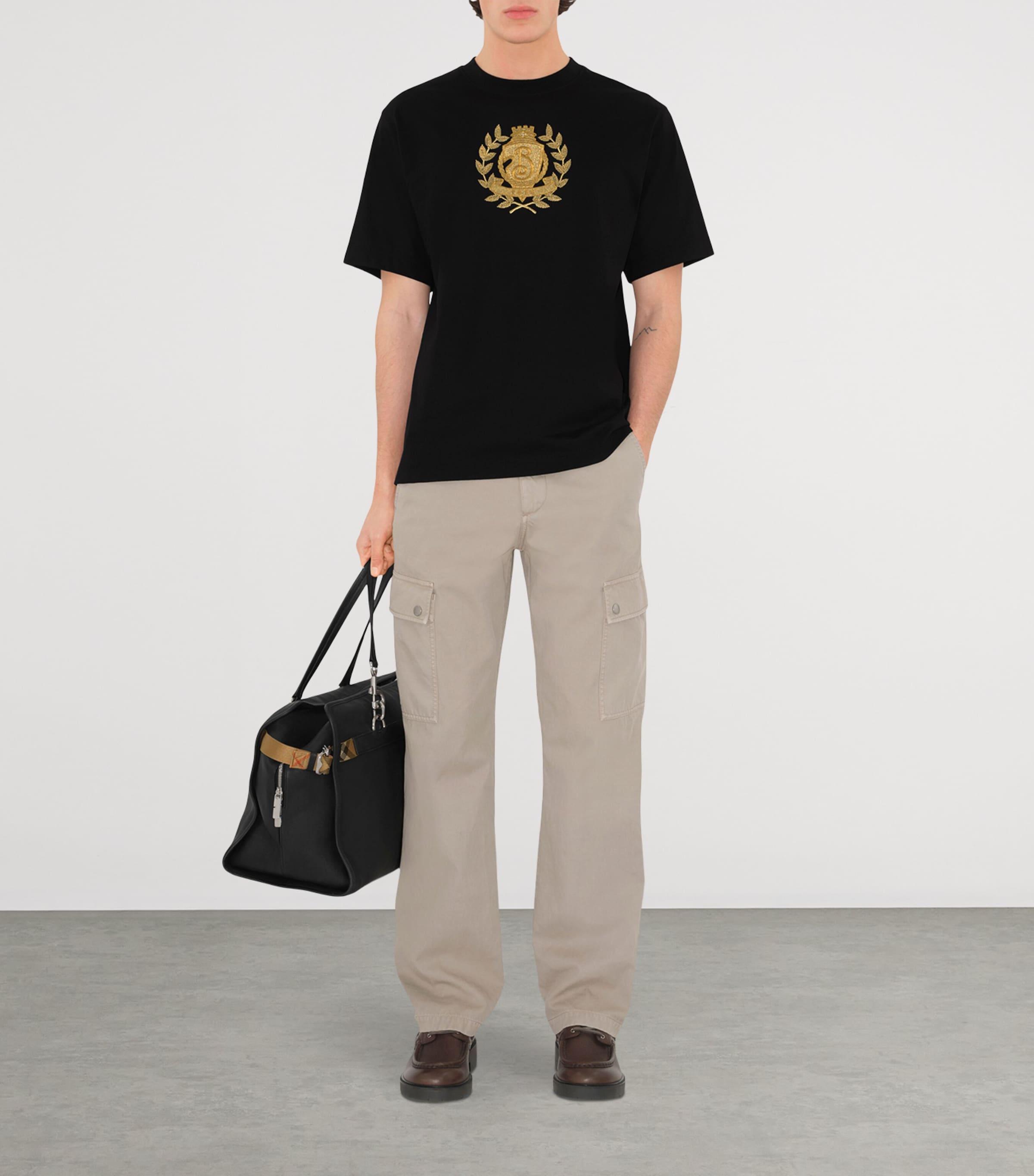 Tシャツ・カットソー BURBERRY Men T Shirts 8084234 A1464 White Burberry - Cotton crew-neck T-shirt White - The Corner