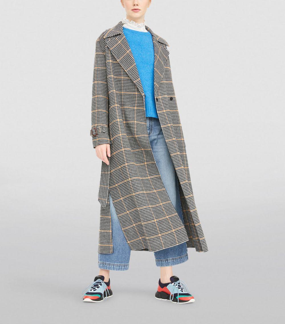 max mara check coat
