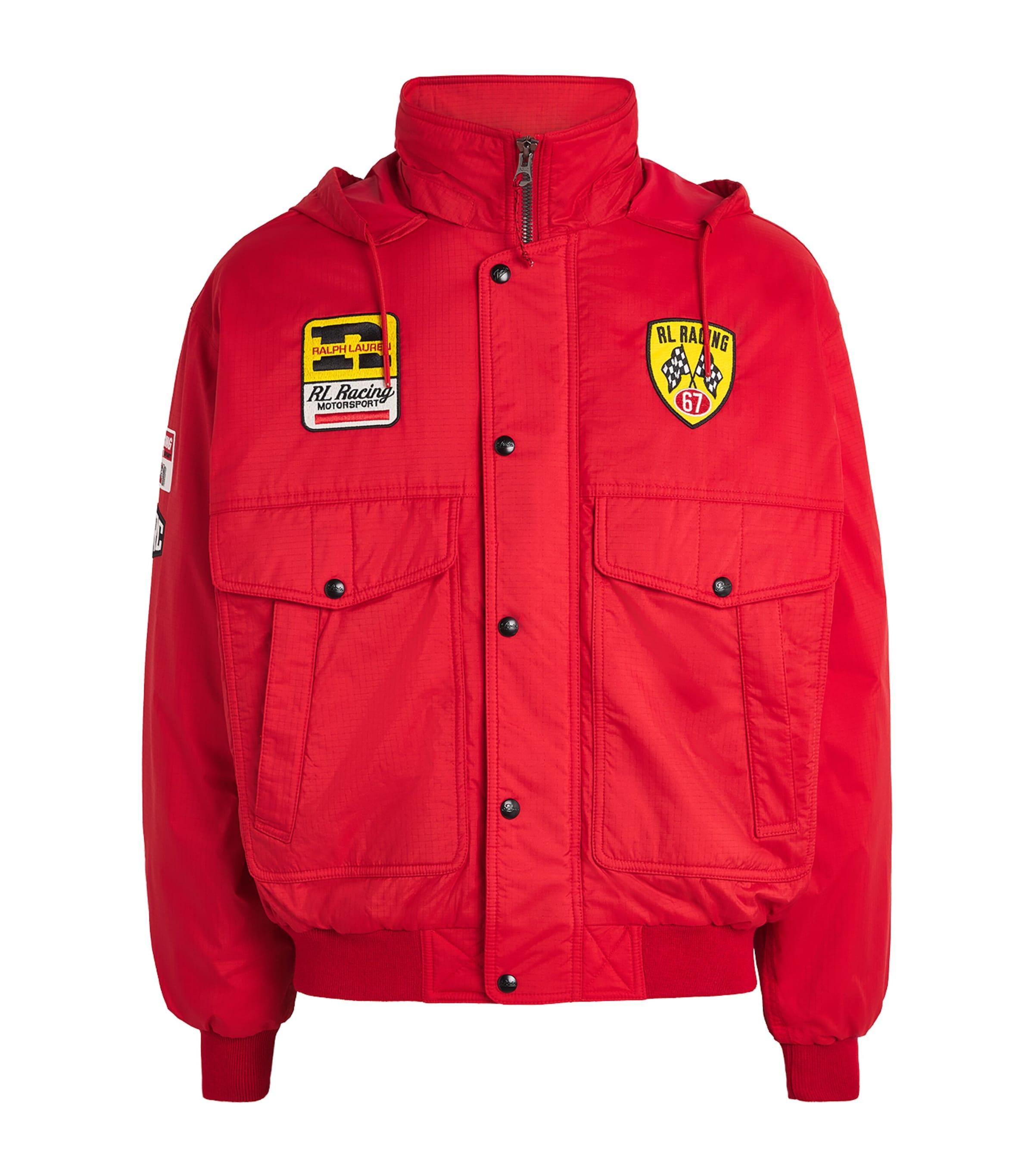 Polo Ralph Lauren Racing Jacket in Red for Men | Lyst