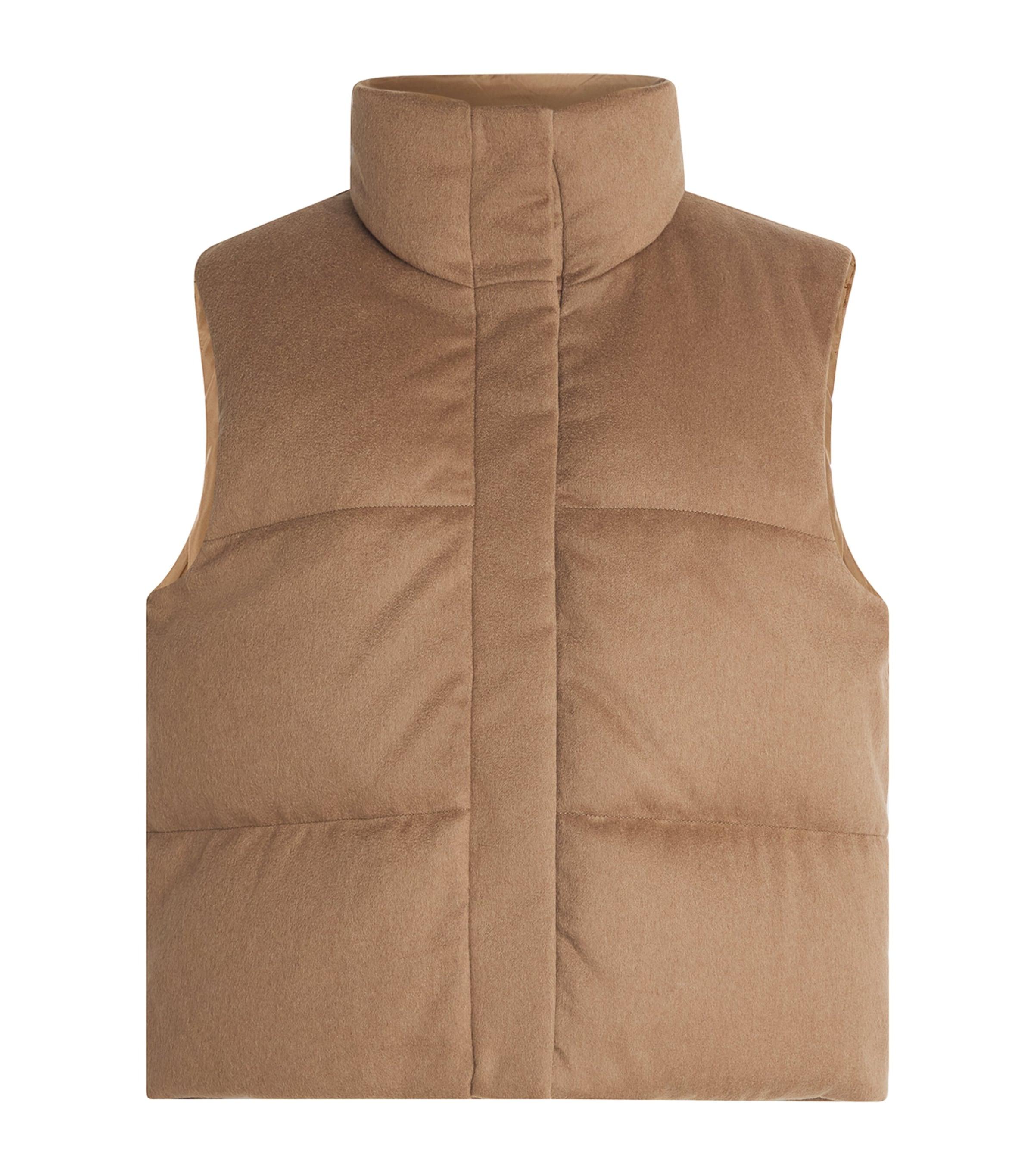 ベスト・ジレ MAX MARA Women Vests FOSCO007 Beige ベスト・ジレ MAX MARA Women Vests FOSCO007 Beige Padded