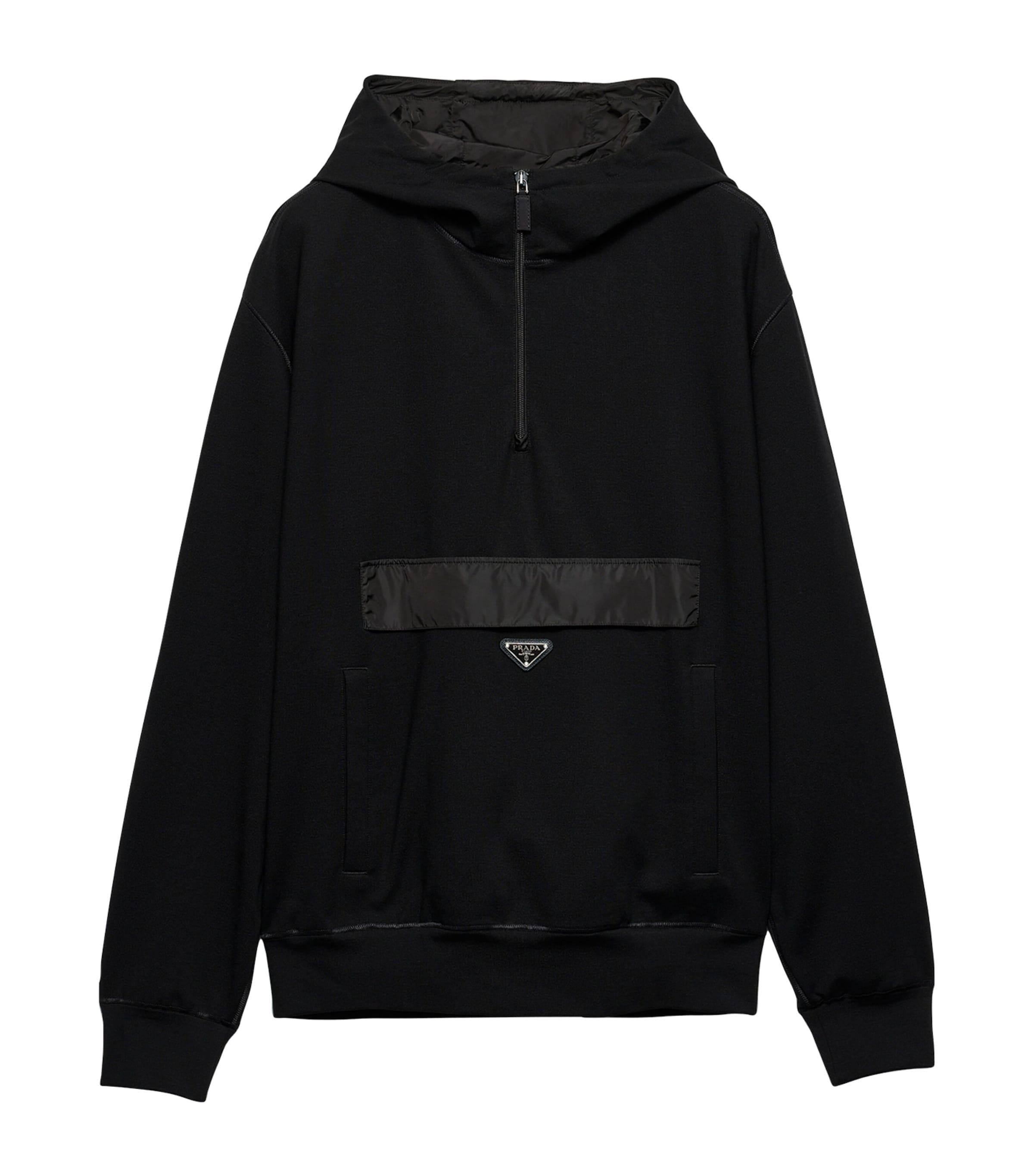 Prada zip hoodie 2025