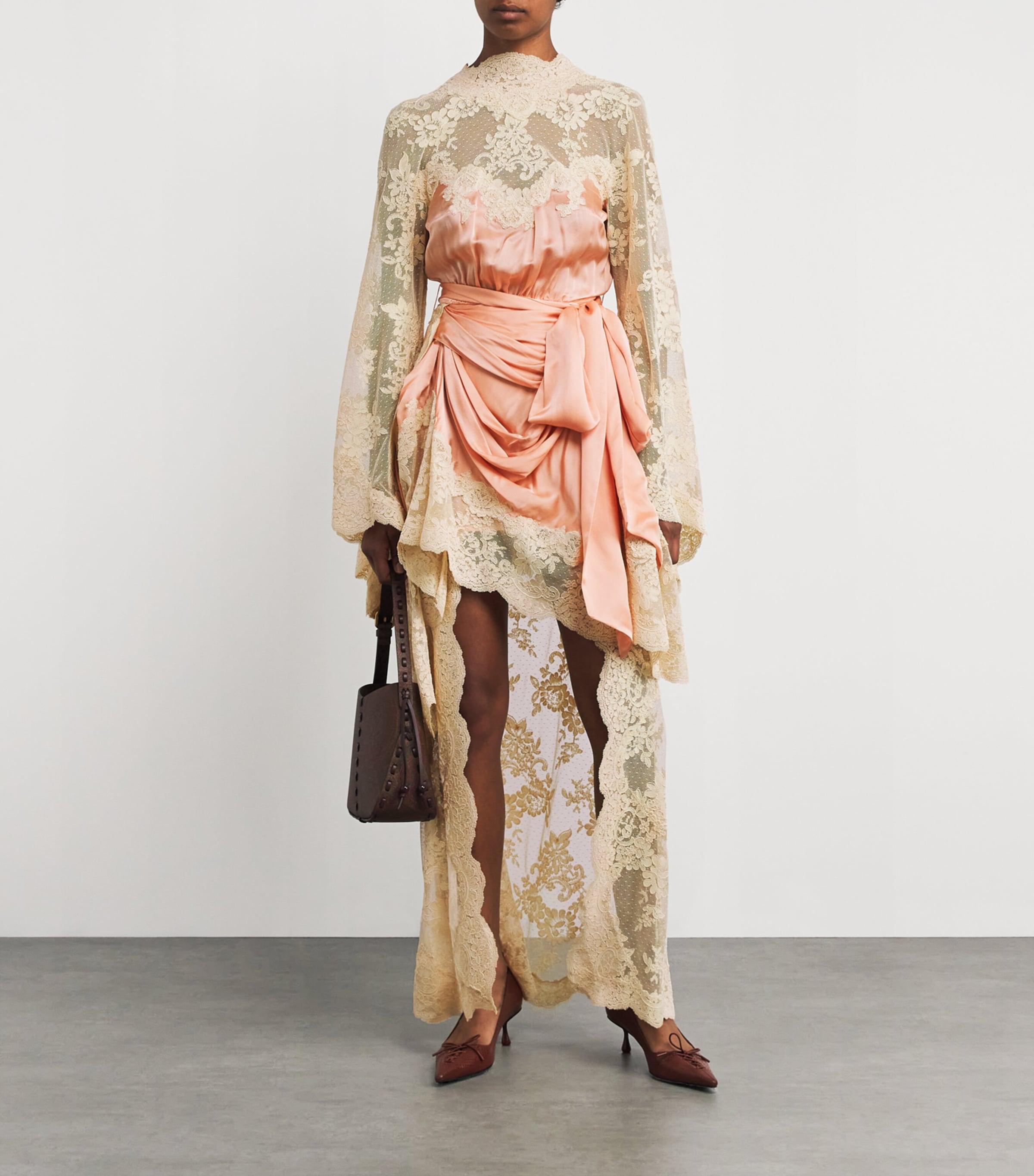 chinese dress ladies Zimmermann "Awaken" long dress Pink - Women