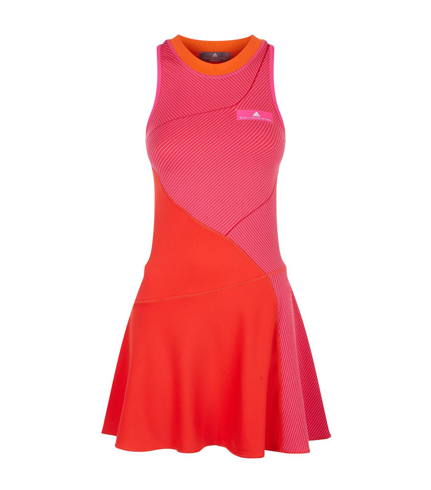 adidas By Stella McCartney Barricade Tennis Dress in Red | Lyst