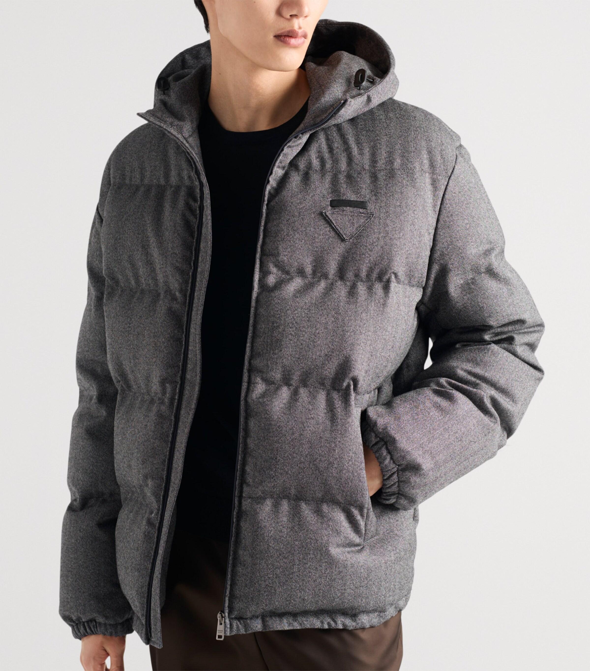 Wool Prada Long Puffer Prada Wool, Angora And Cashmere Puffer