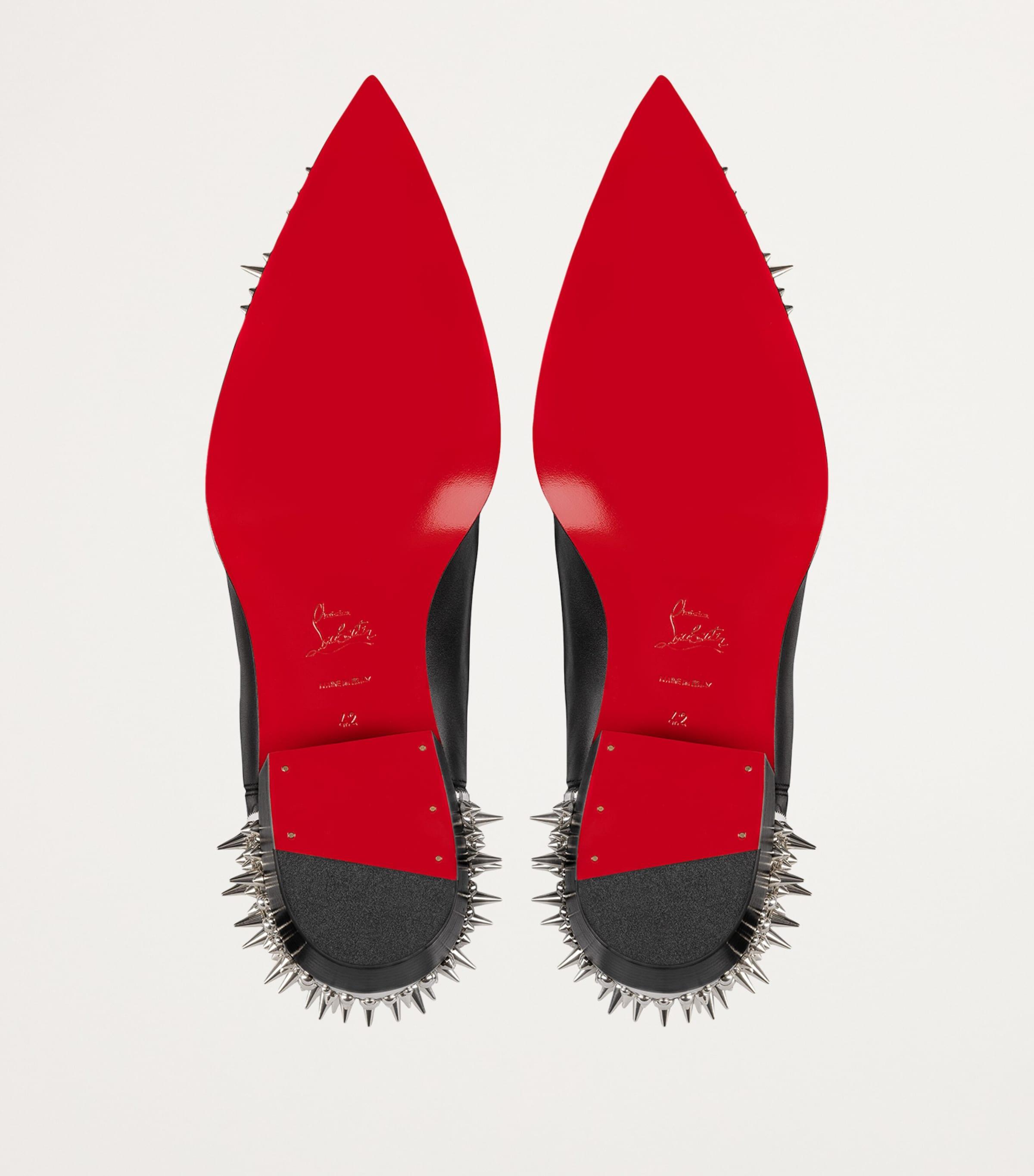 Christian Louboutin Cheliviss Meteor Leather Ankle Boots in 