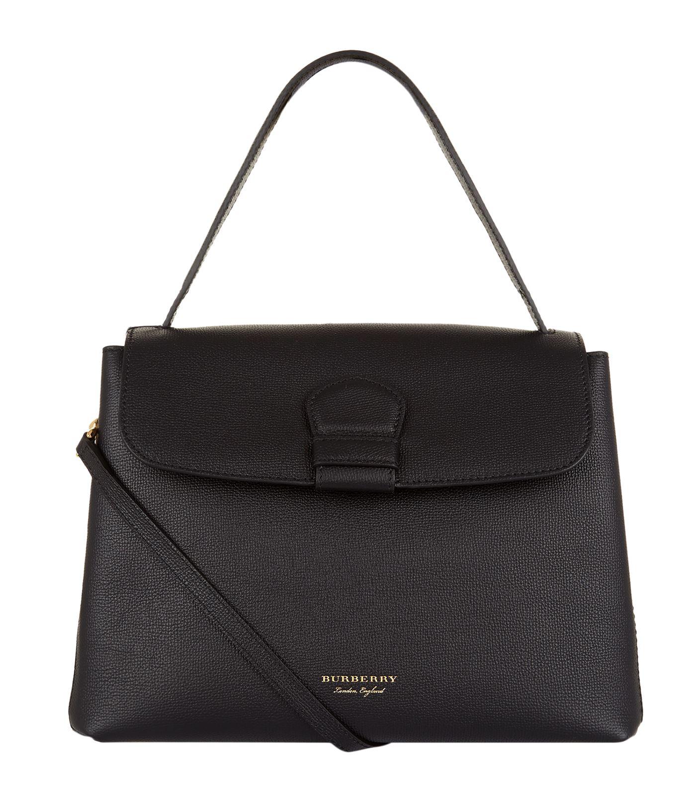 Burberry Camberley Medium Leather Bag in Black Lyst